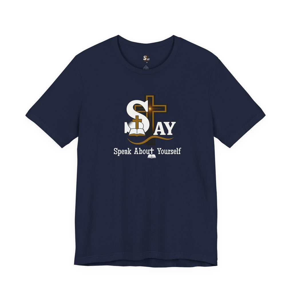 SAY Cross Logo Short Sleeve Tee