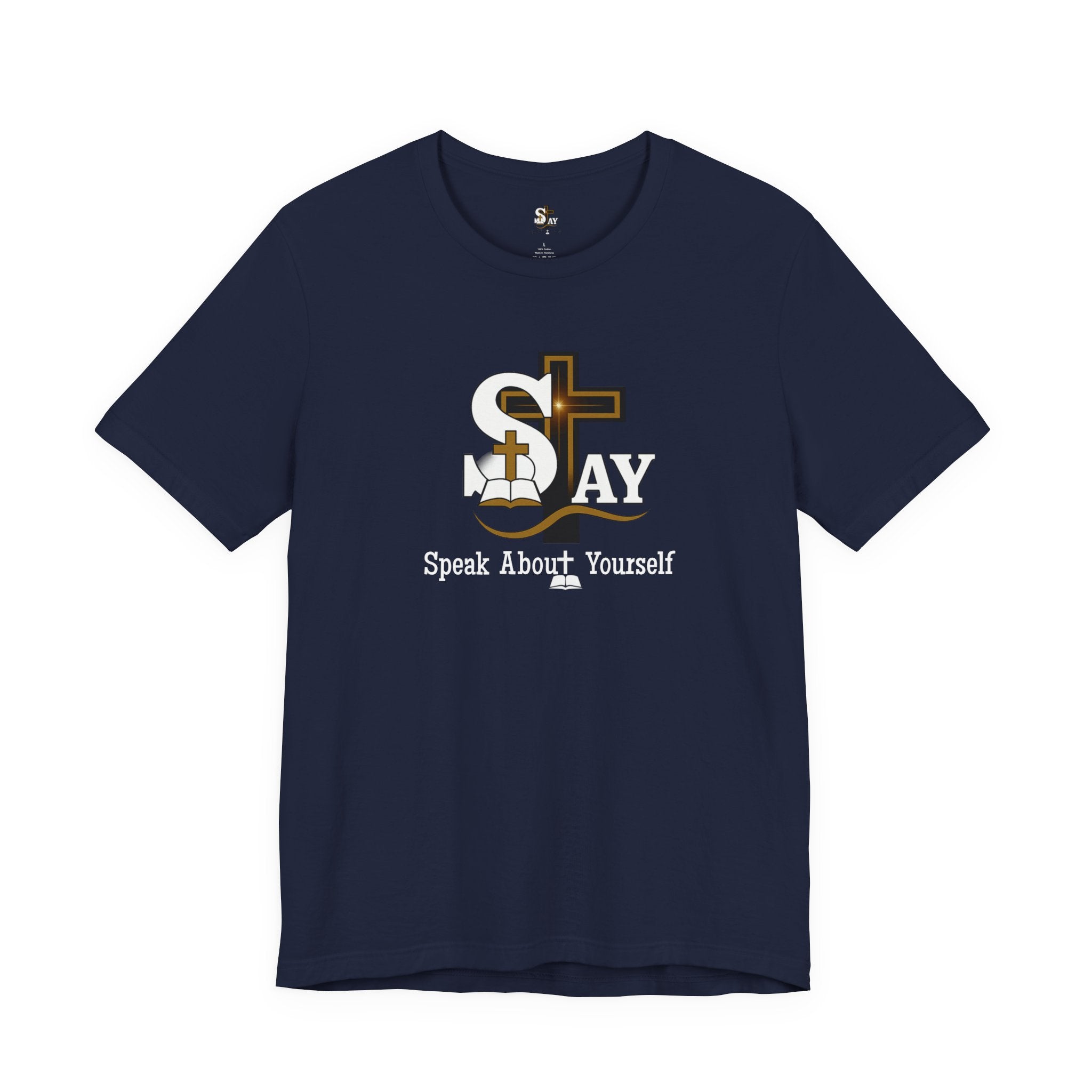 SAY Cross Logo Short Sleeve Tee
