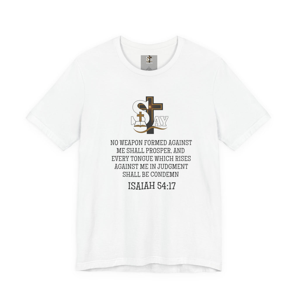 SAY-No Weapon...Short Sleeve T-Shirt