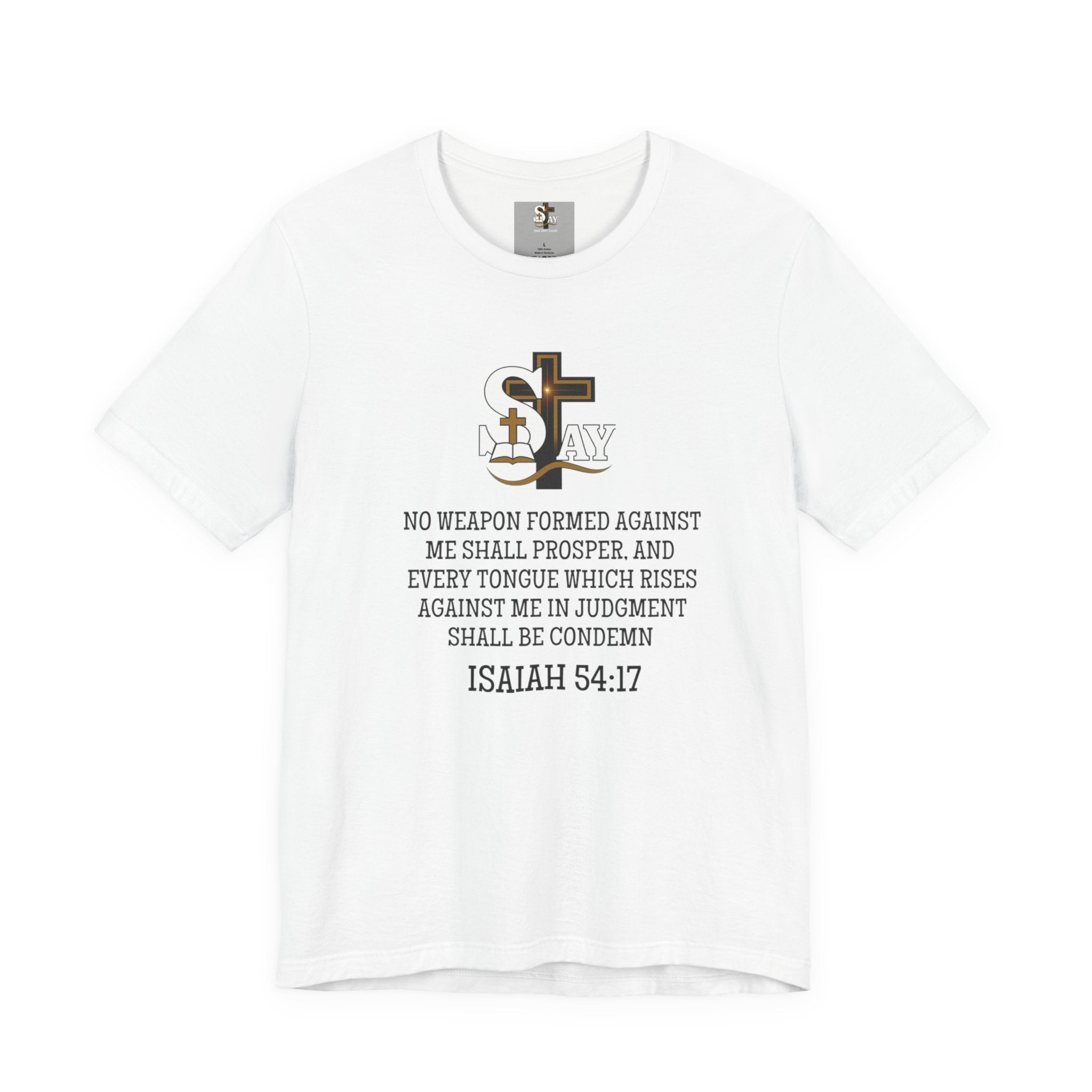 SAY-No Weapon...Short Sleeve T-Shirt