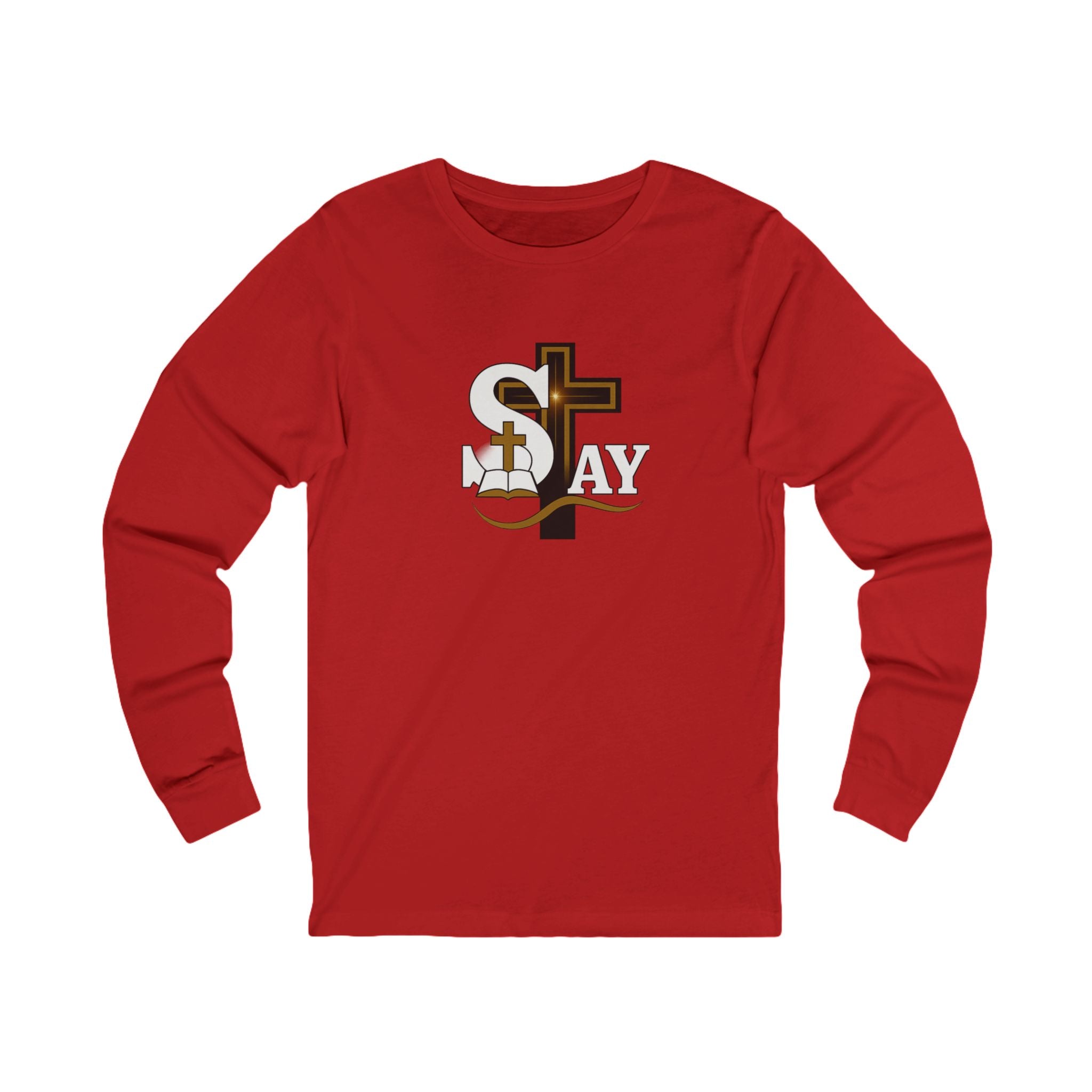 SAY Cross Long Sleeve Tee