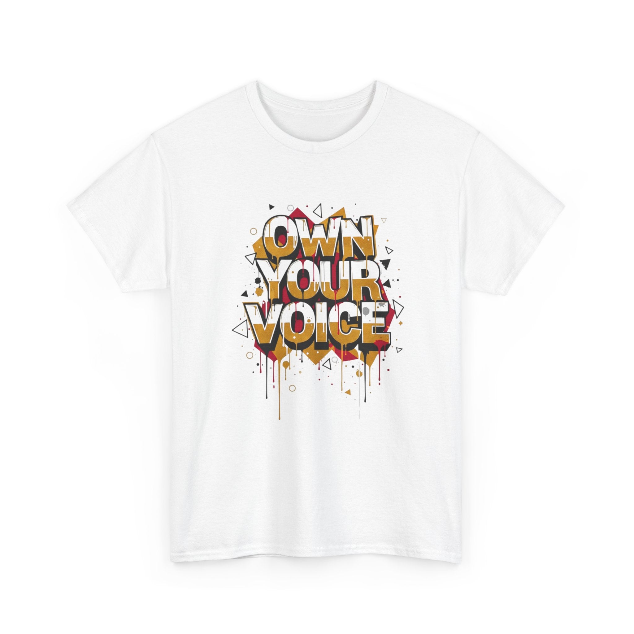 Own Your Voice Graffiti Tee