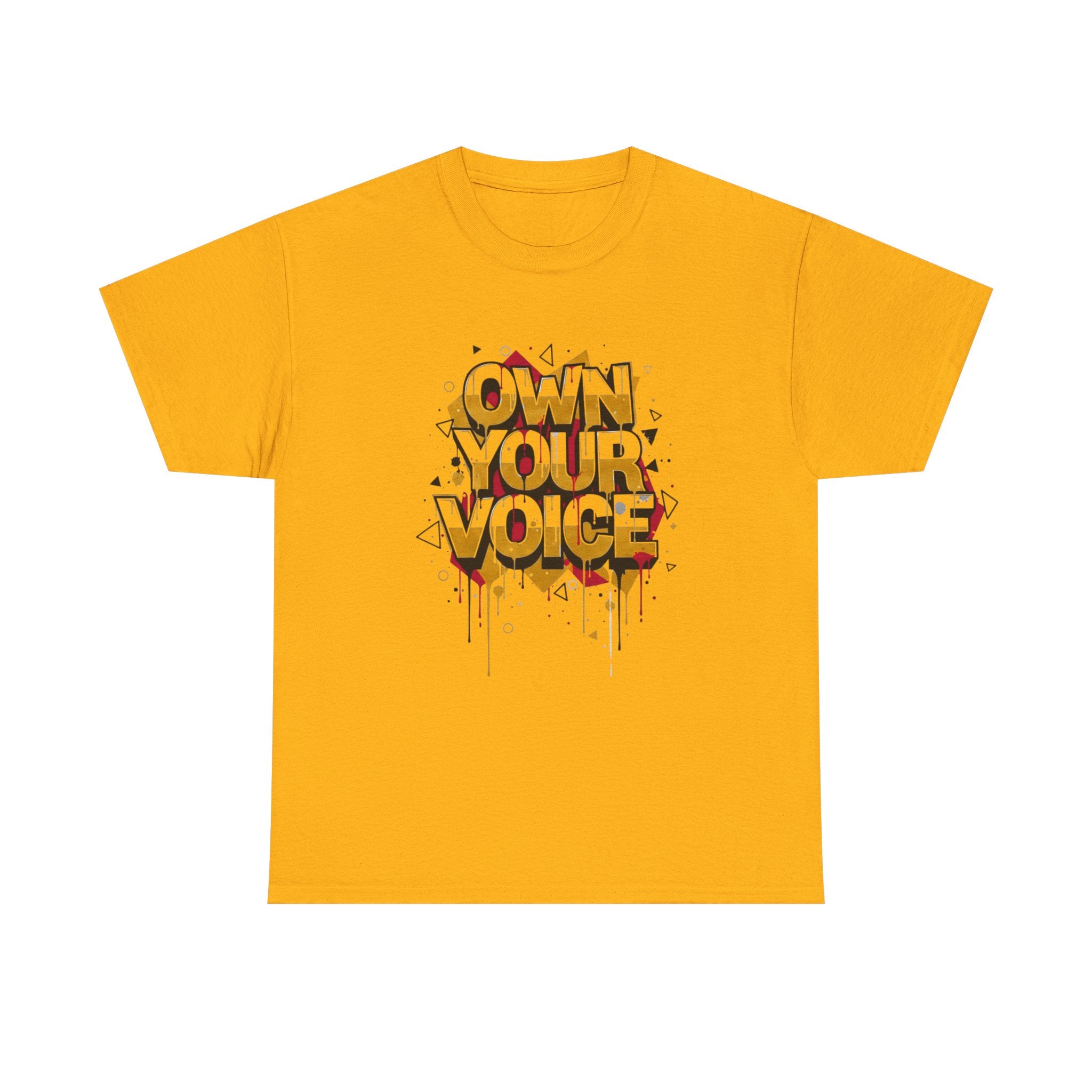 Own Your Voice Graffiti Tee