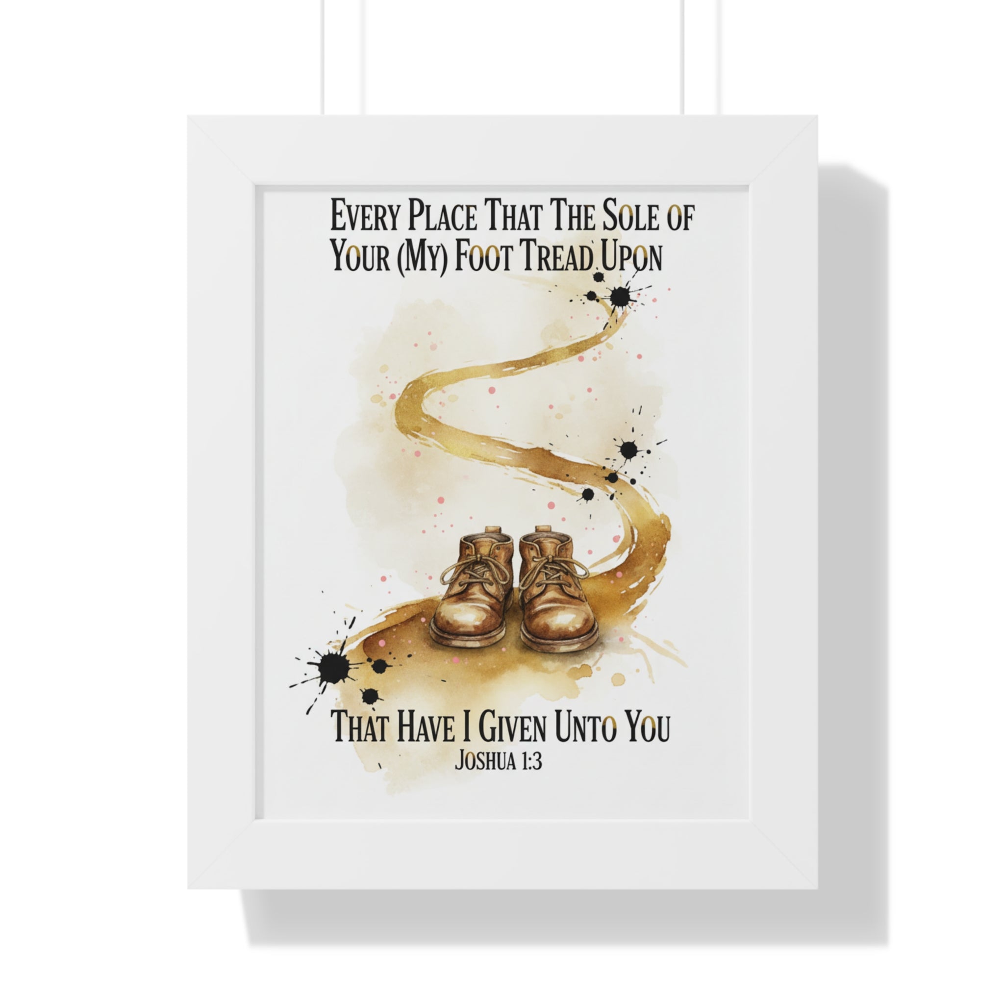 Joshua 1:3 Wall Art