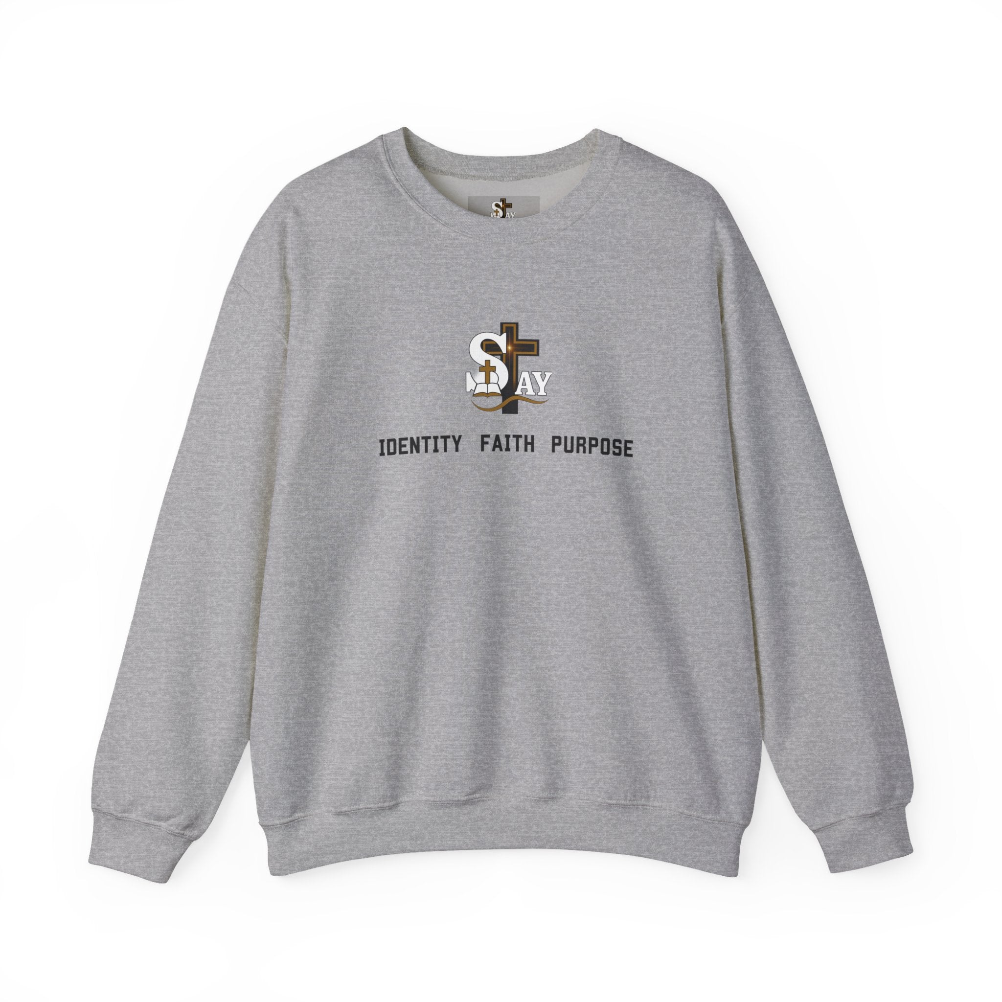 Identity Faith Purpose Crewneck Sweatshirt