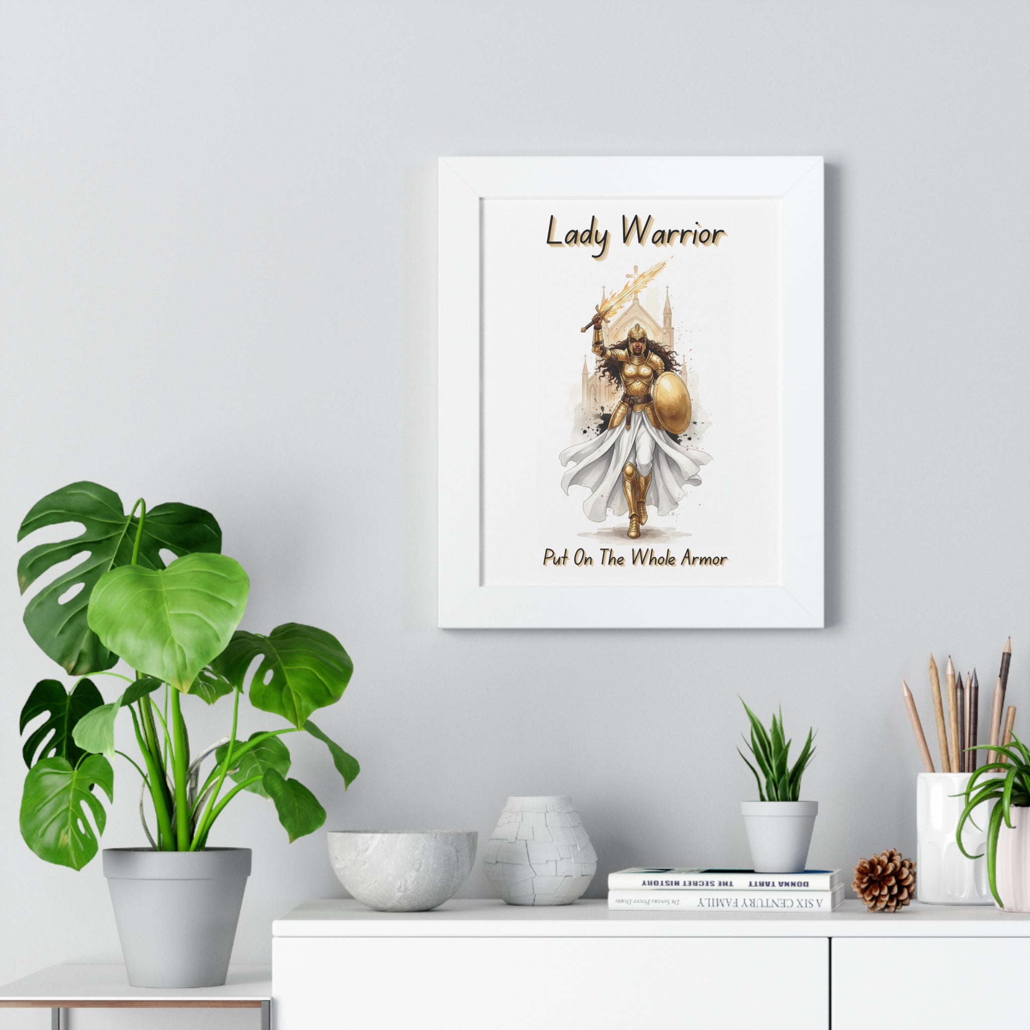 Lady Warrior Wall Art