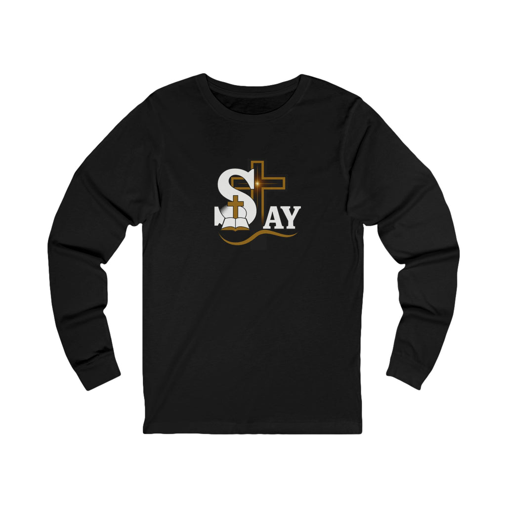 SAY Cross Long Sleeve Tee