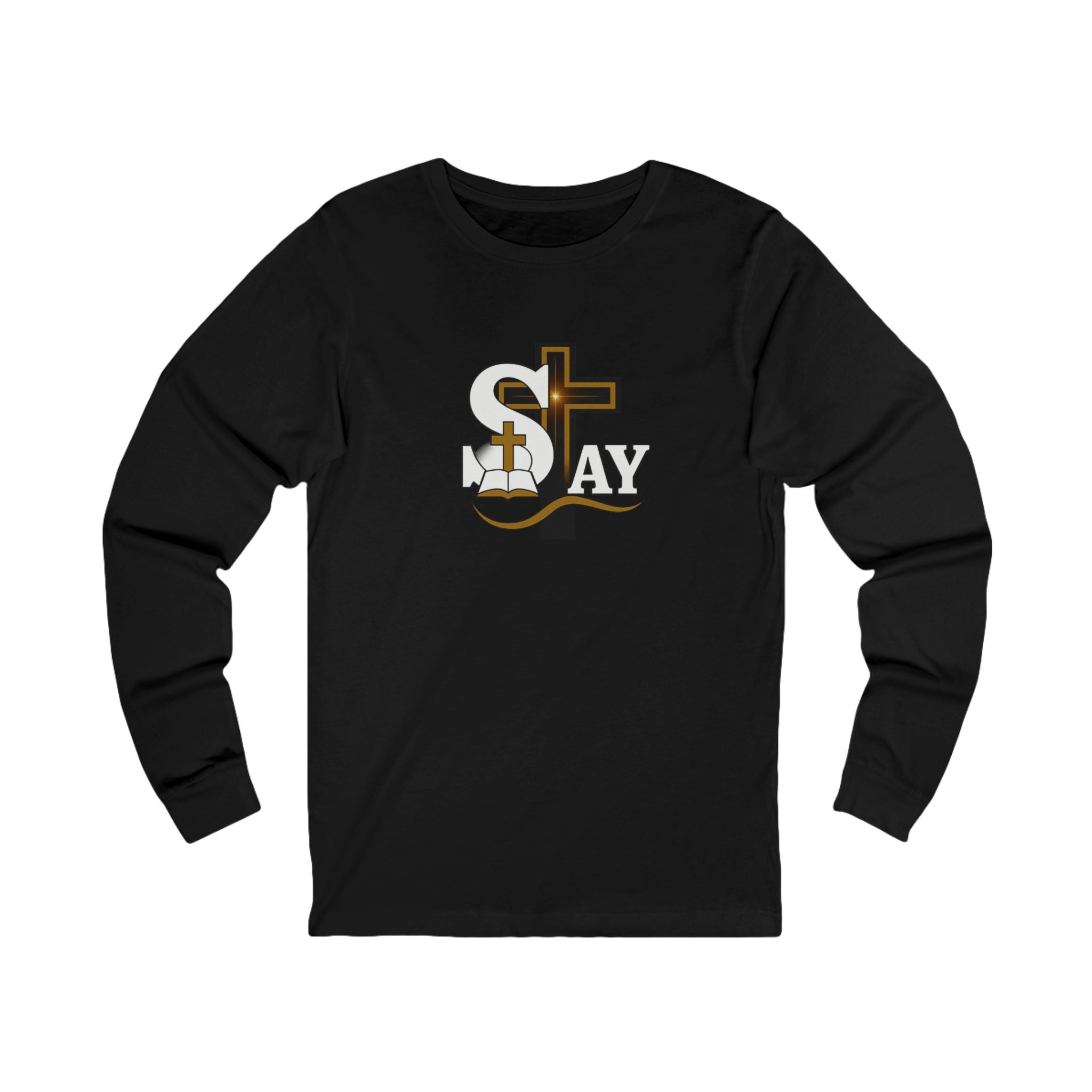 SAY Cross Long Sleeve Tee