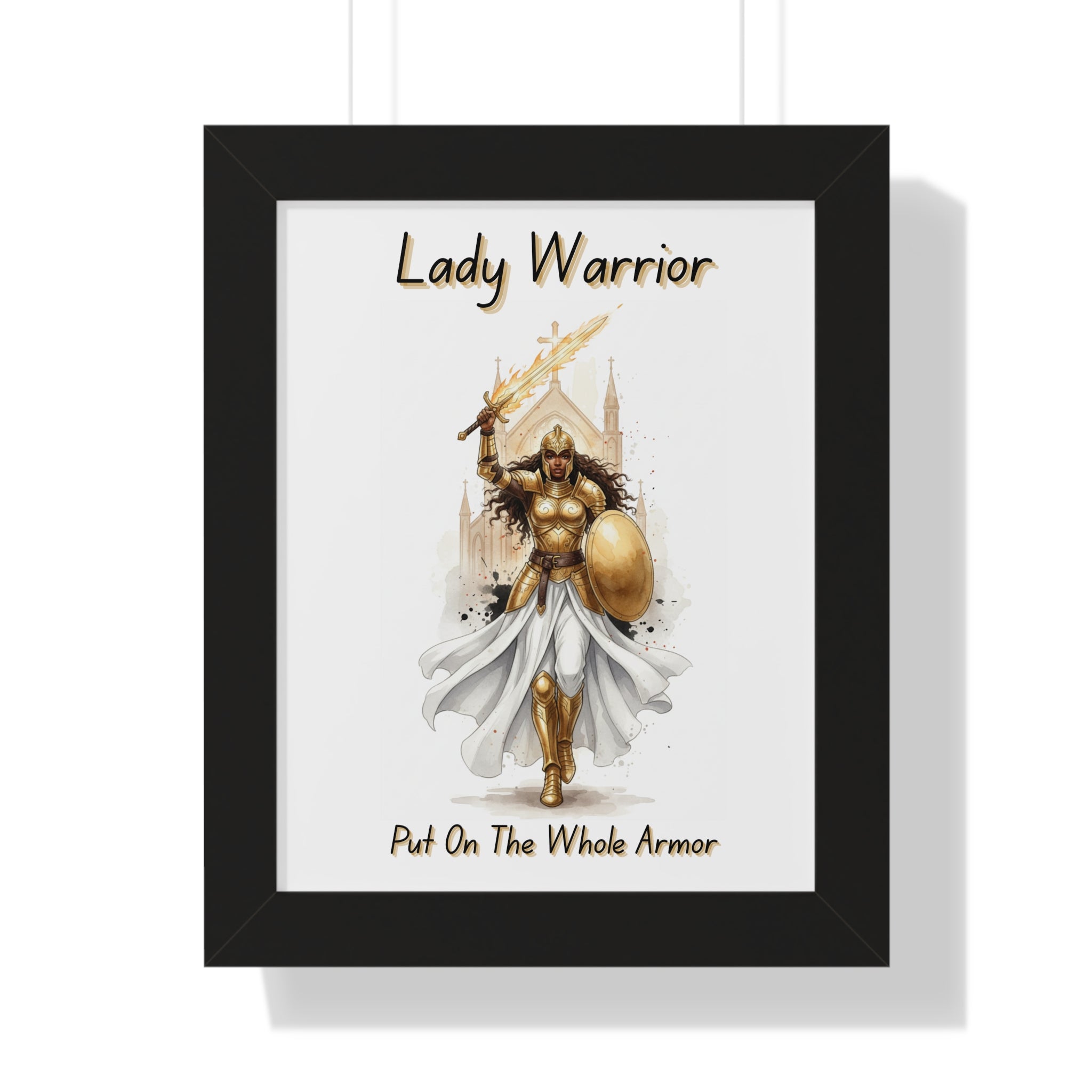 Lady Warrior Wall Art