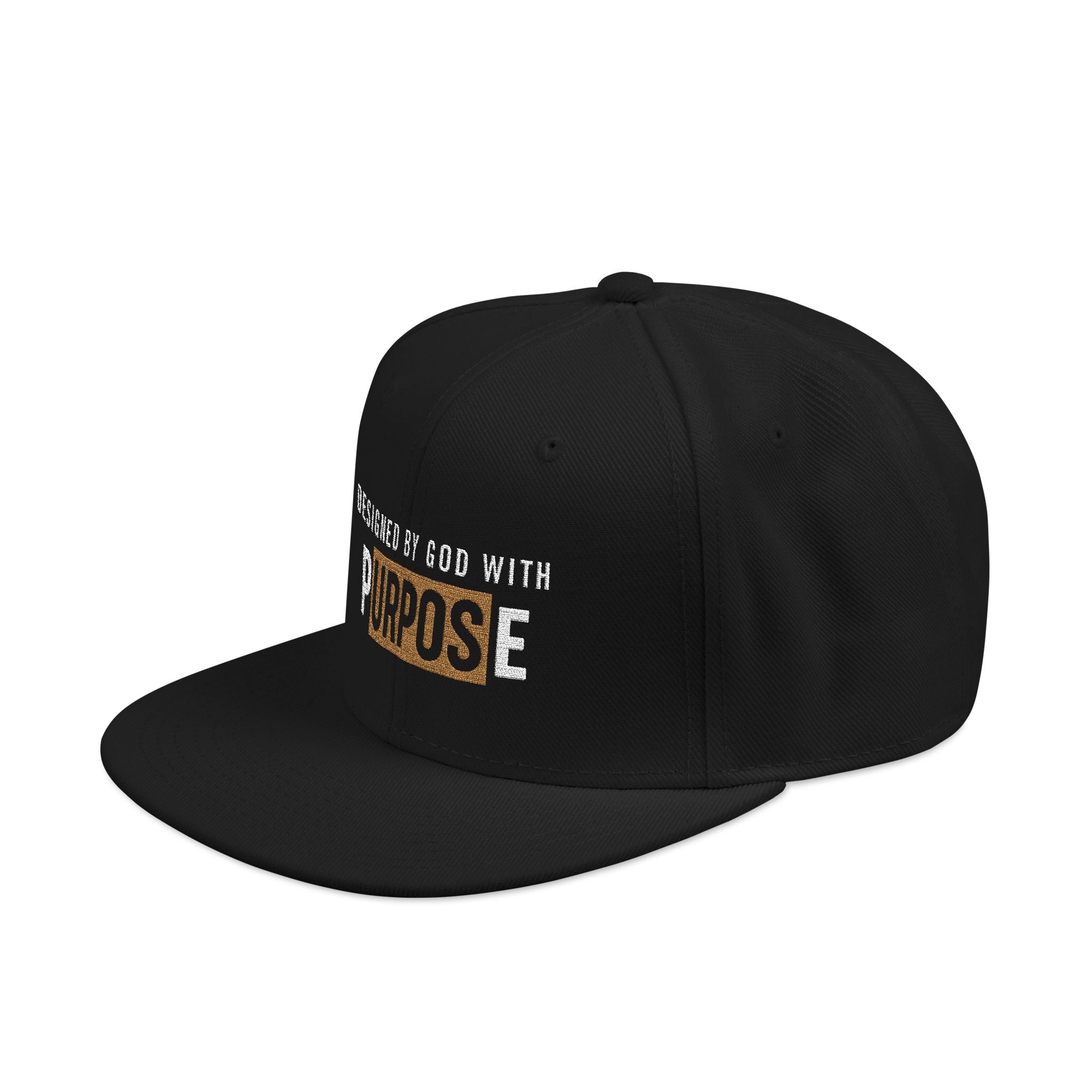 Designed By God Snapback Hat