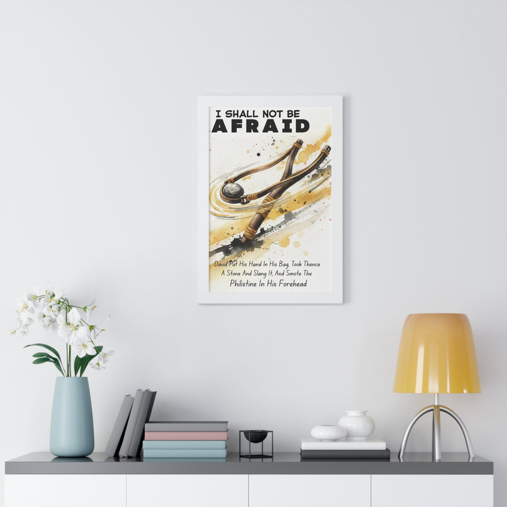 I Shall Not....Wall Art