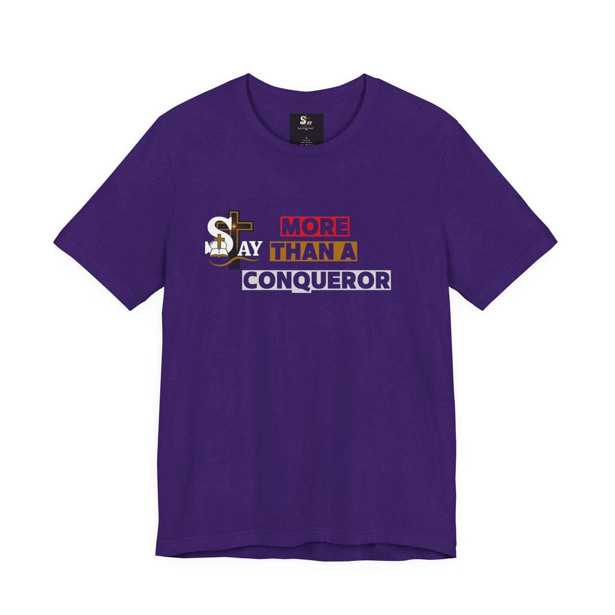 More Than a Conqueror Short Sleeve T-Shirt