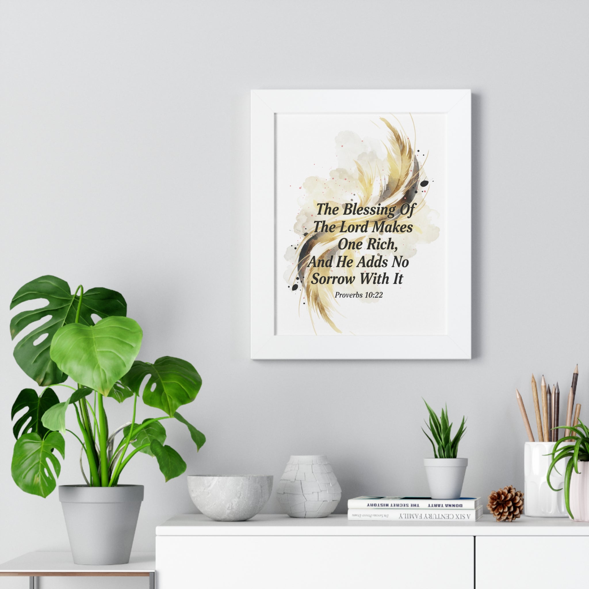Blessing of the Lord Wall Art