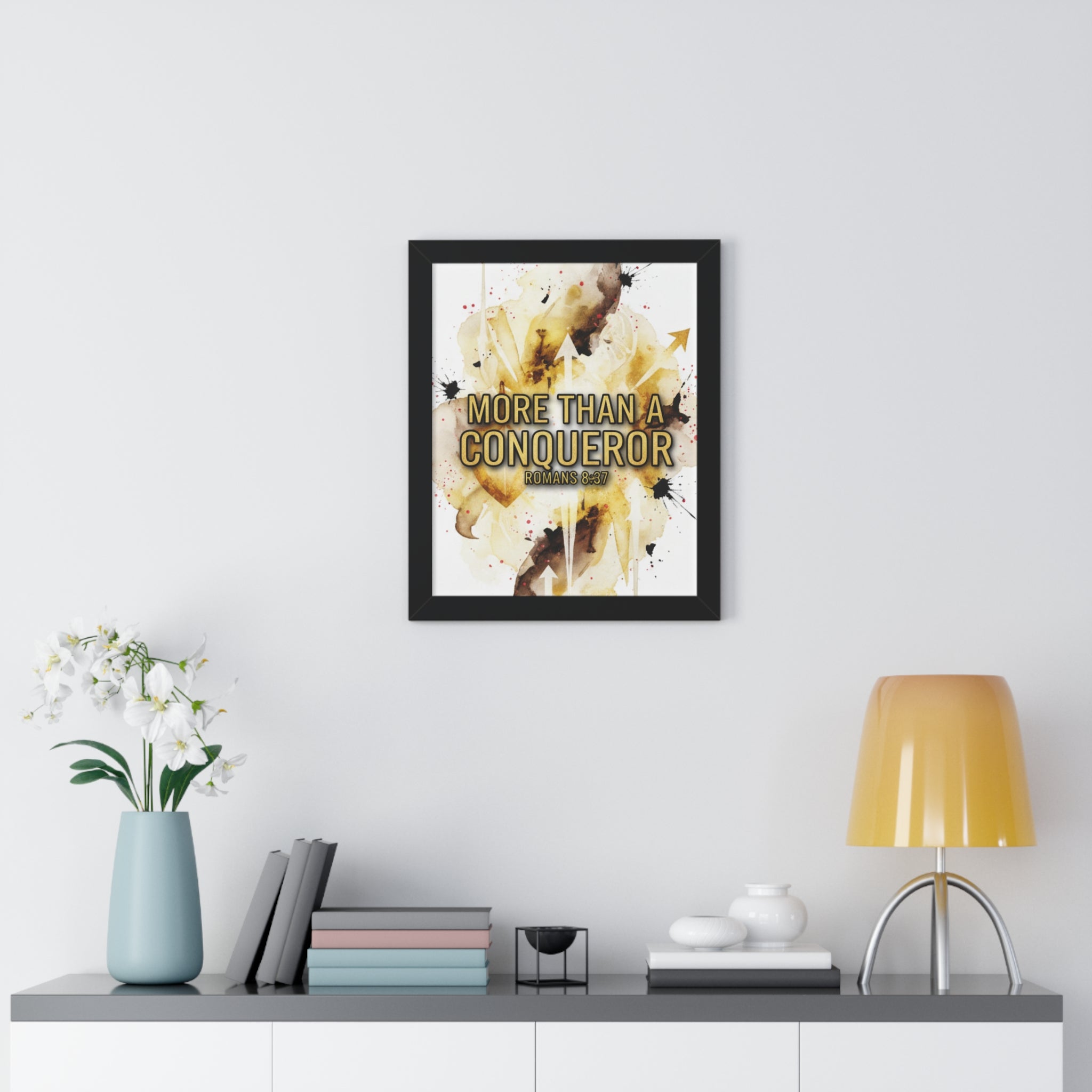 More Than a Conqueror Wall Art