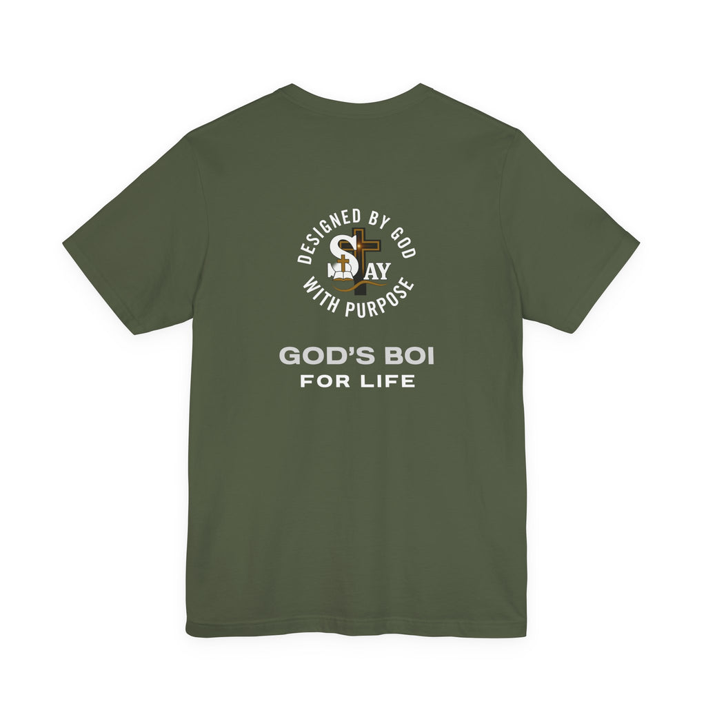 God's Boi For Life Short Sleeve Tee
