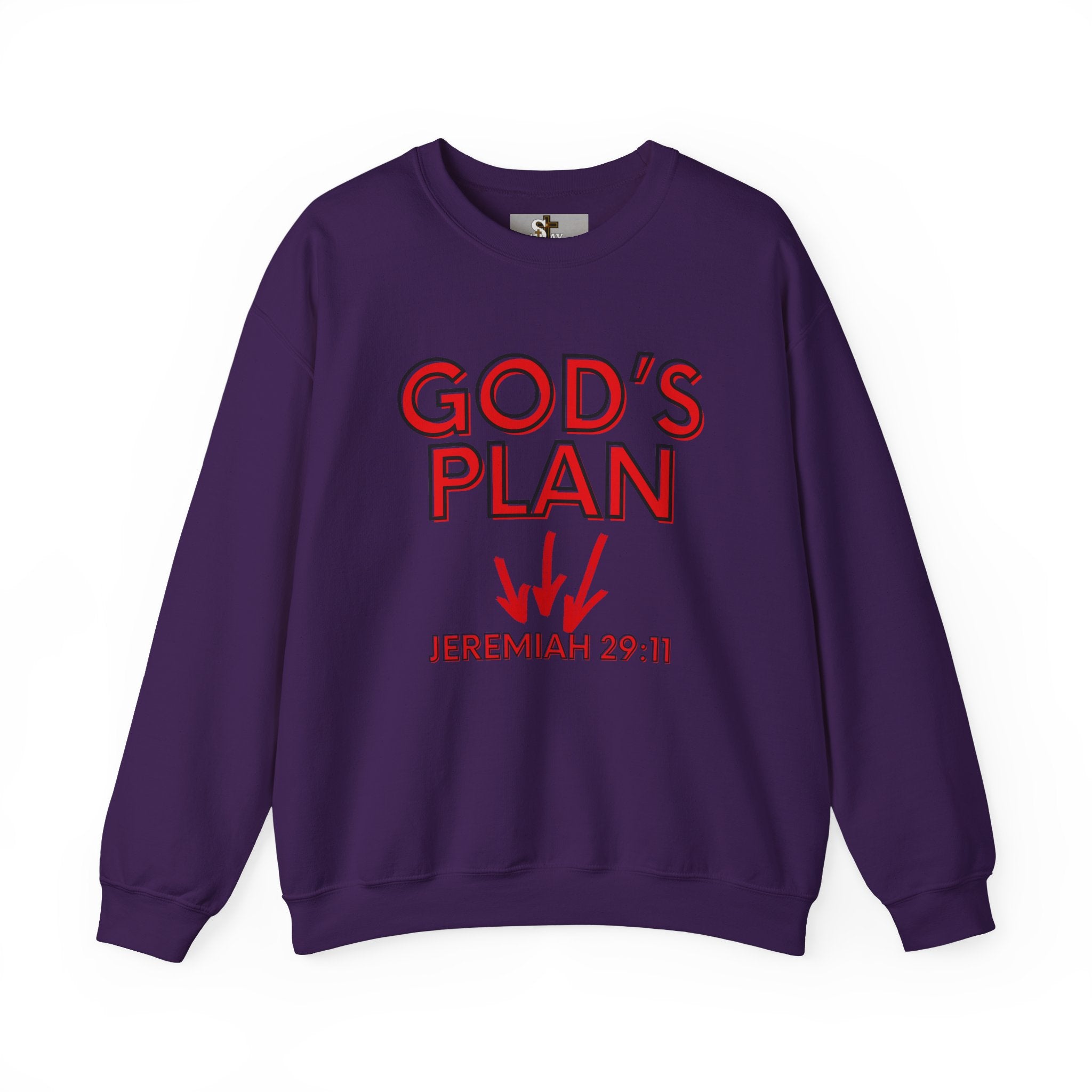 God's Plan Scripture Sweatshirt