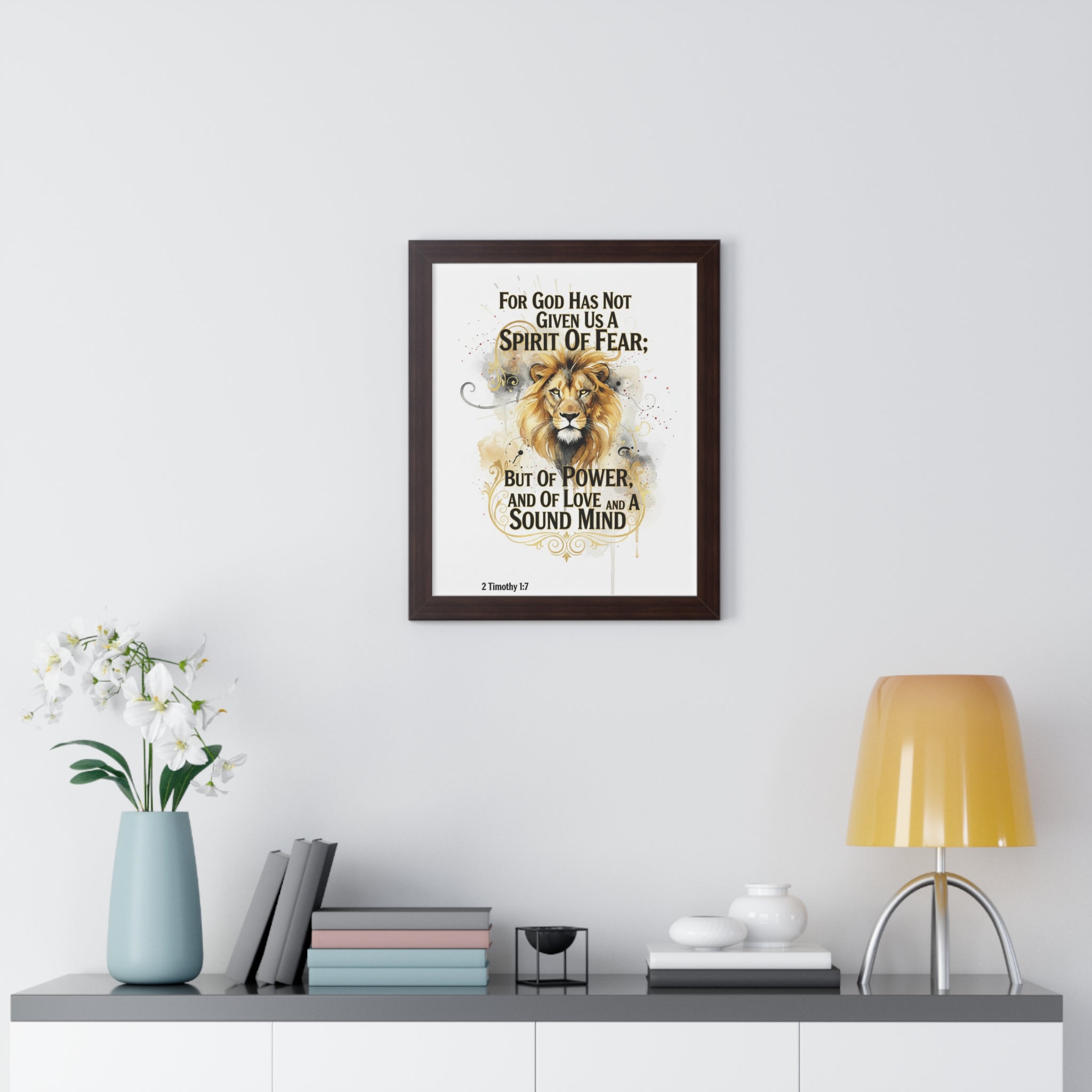 No Spirit of Fear Wall Art