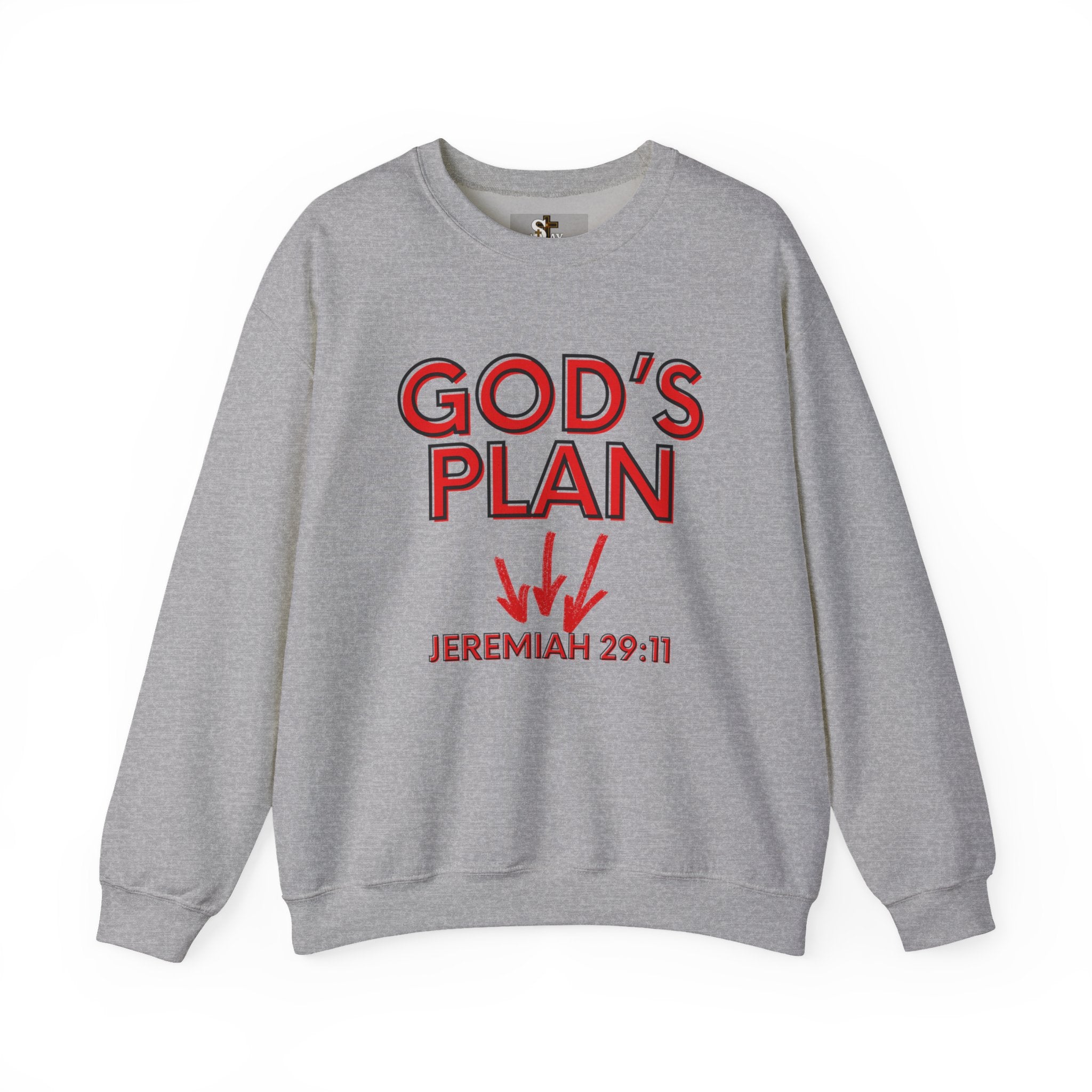 God's Plan Scripture Sweatshirt