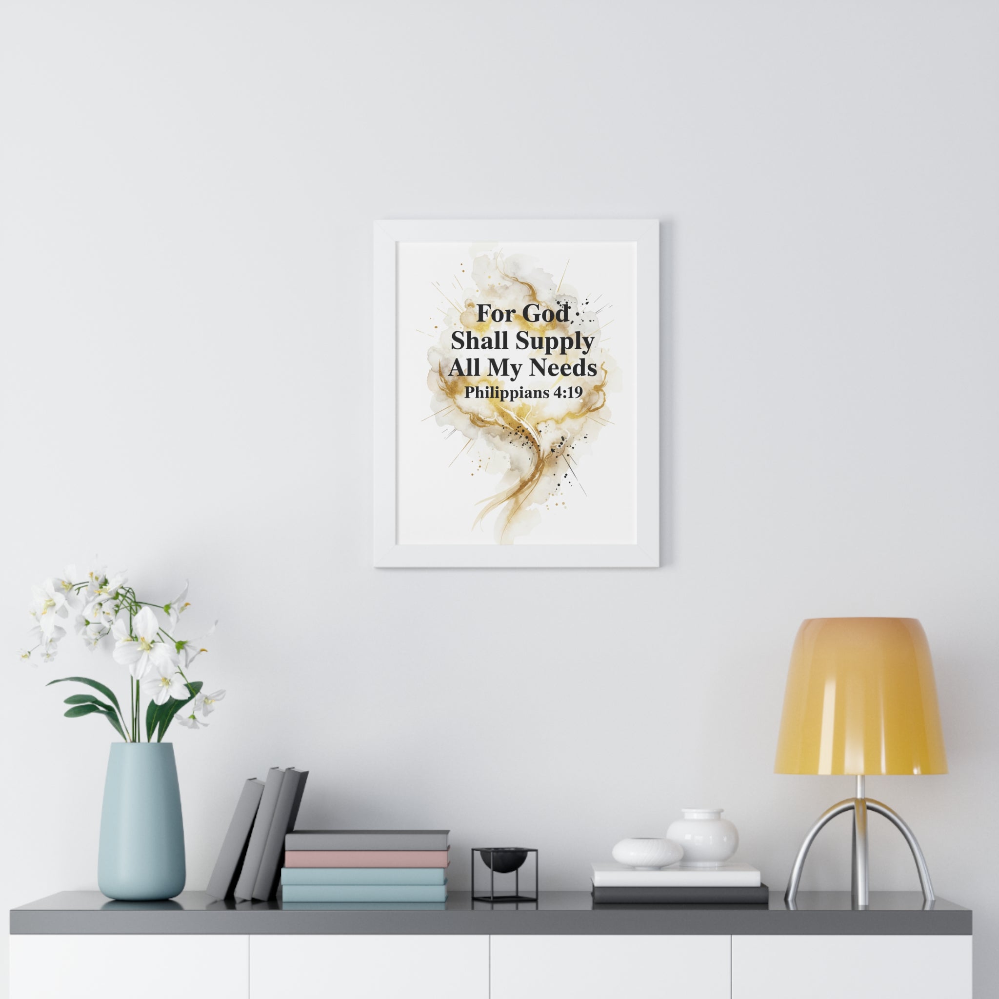 God Shall Supply....Wall Art
