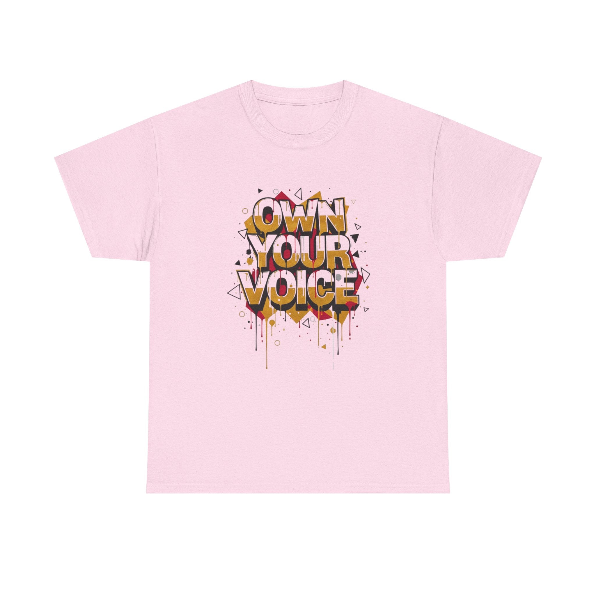 Own Your Voice Graffiti Tee