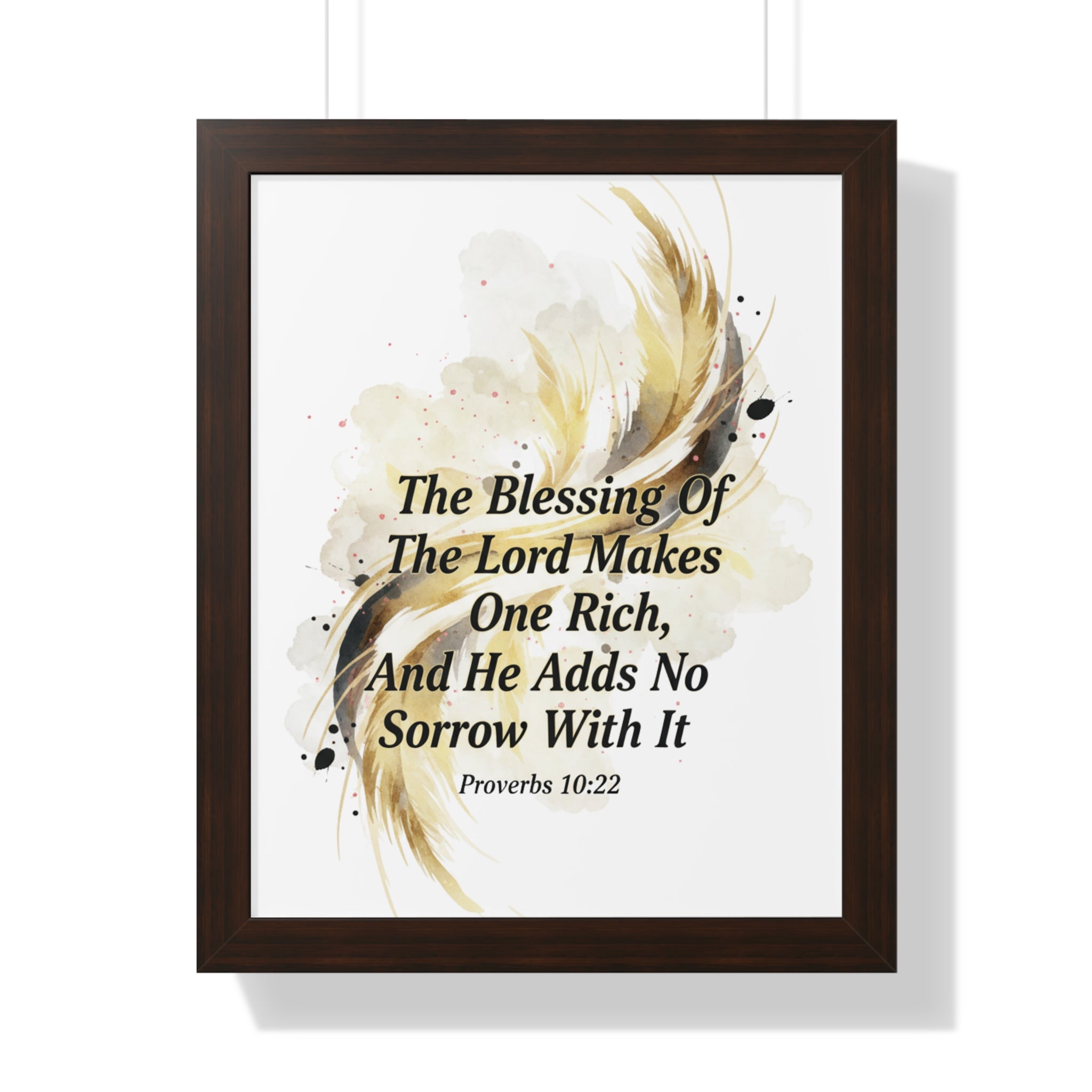 Blessing of the Lord Wall Art