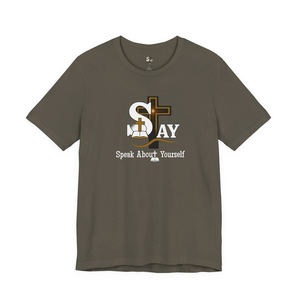 SAY Cross Logo Short Sleeve Tee
