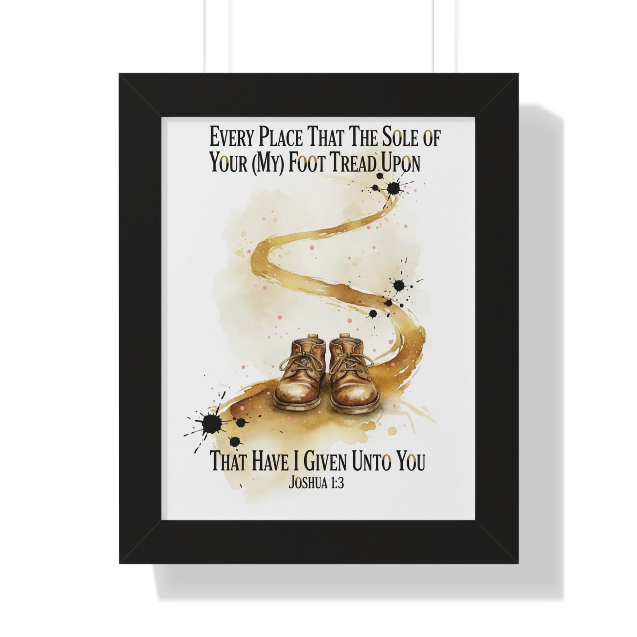 Joshua 1:3 Wall Art