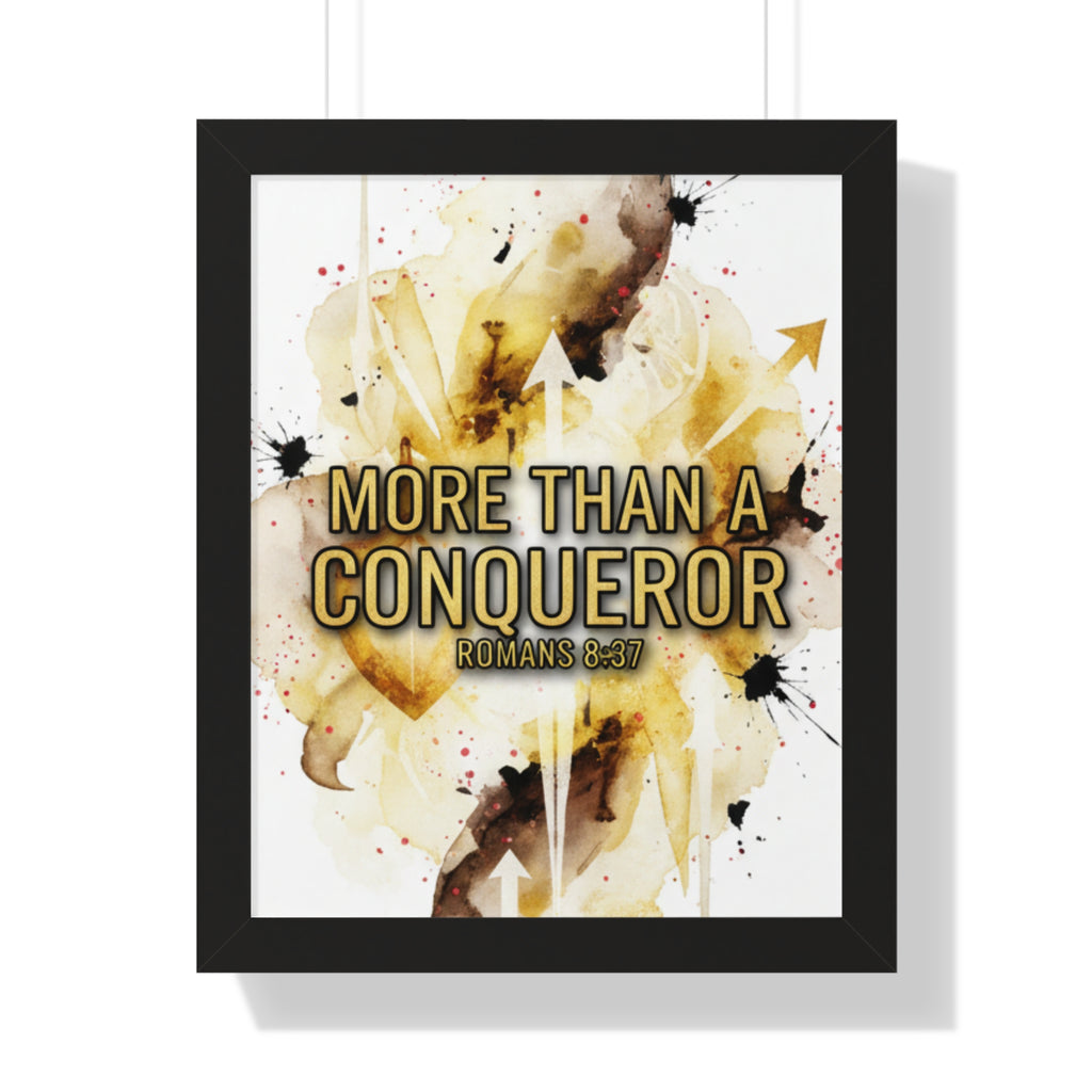 More Than a Conqueror Wall Art
