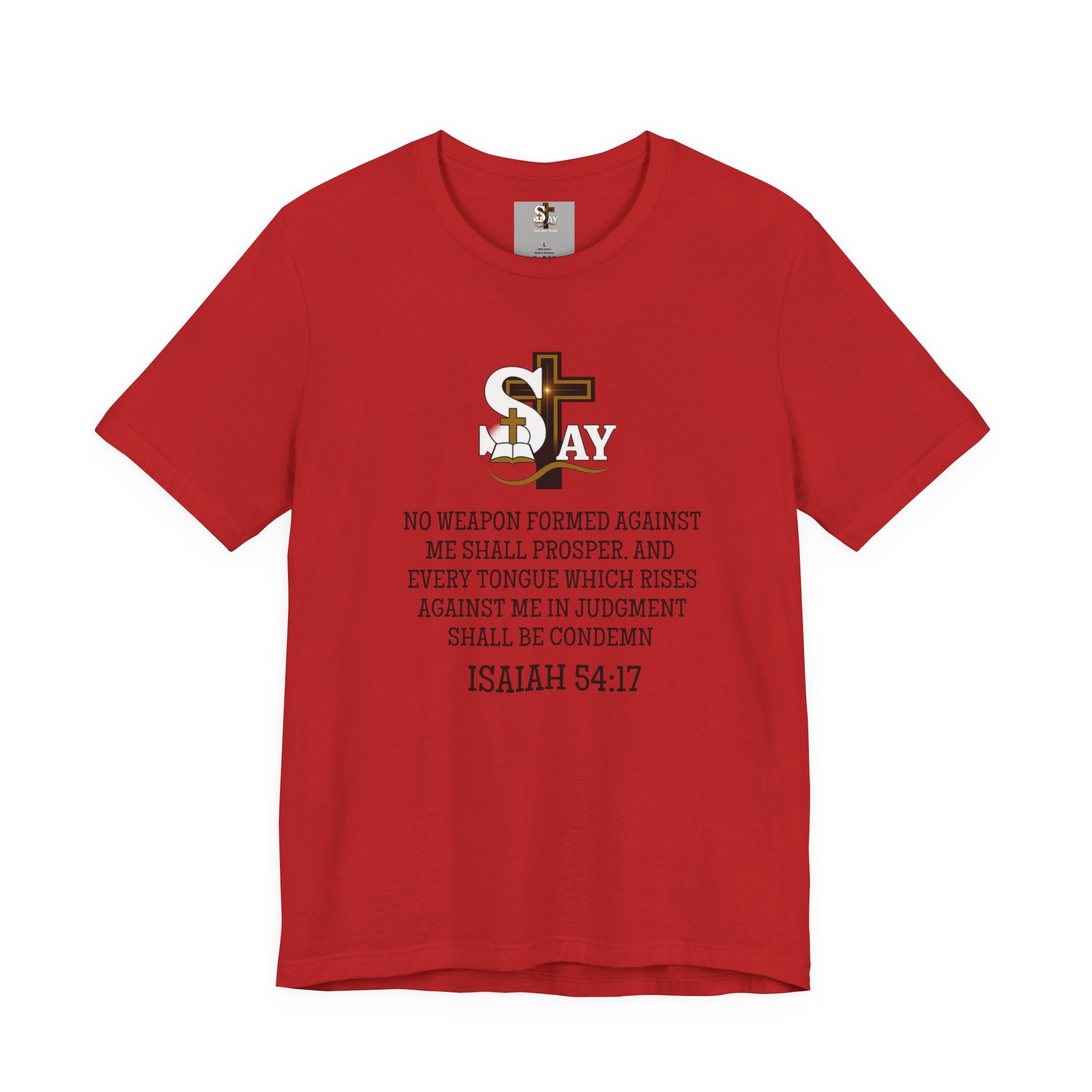 SAY-No Weapon...Short Sleeve T-Shirt
