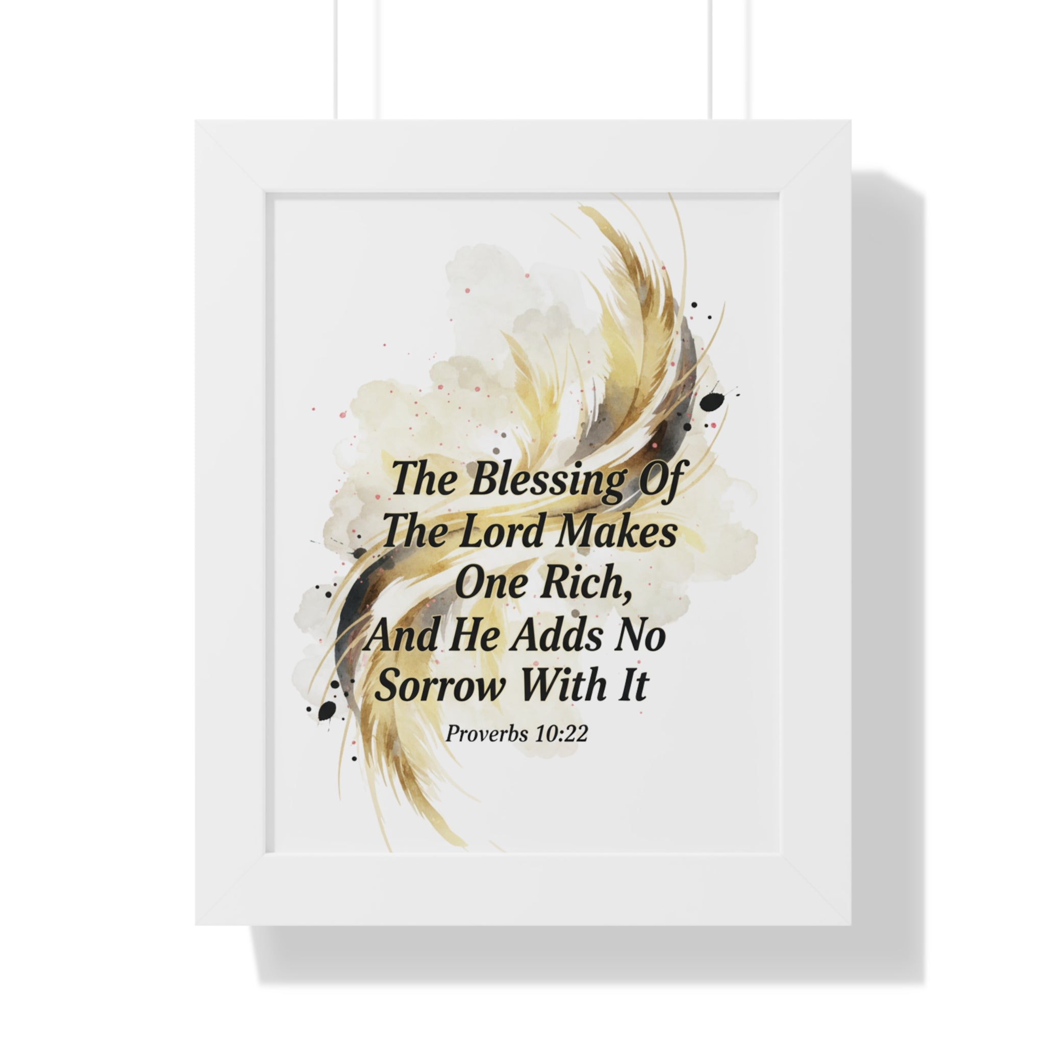 Blessing of the Lord Wall Art