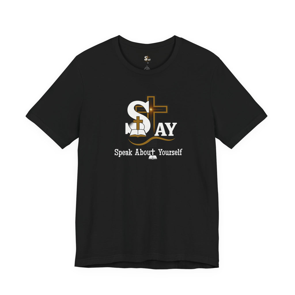 SAY Cross Logo Short Sleeve Tee