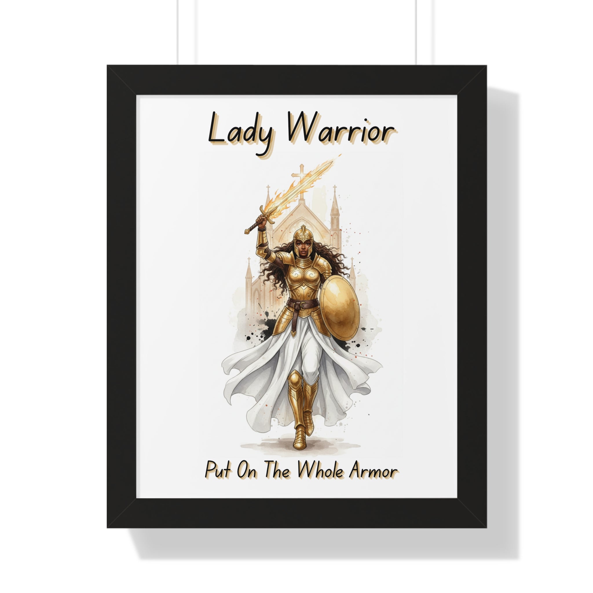 Lady Warrior Wall Art