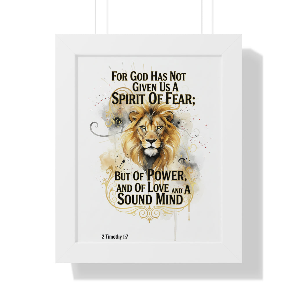 No Spirit of Fear Wall Art