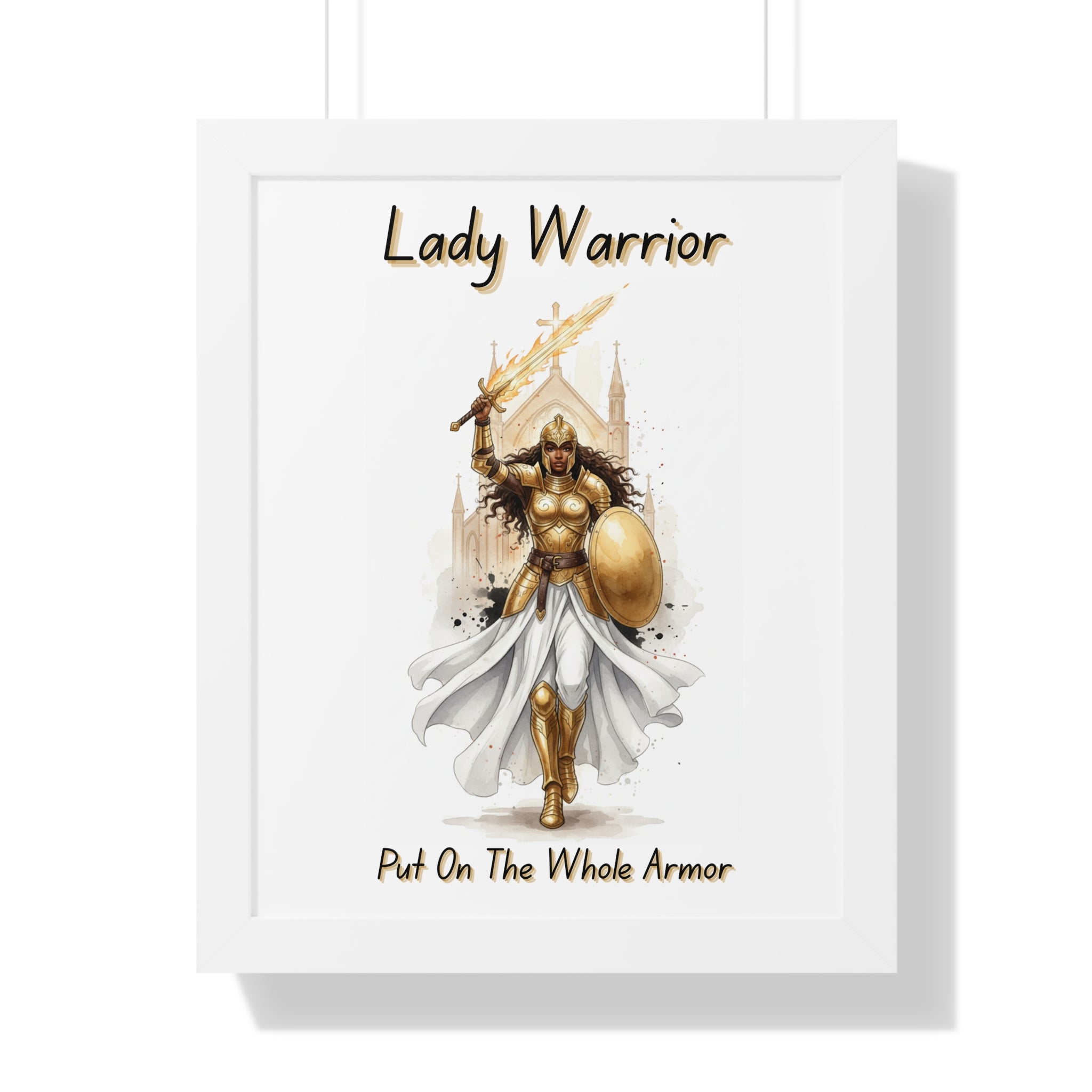 Lady Warrior Wall Art