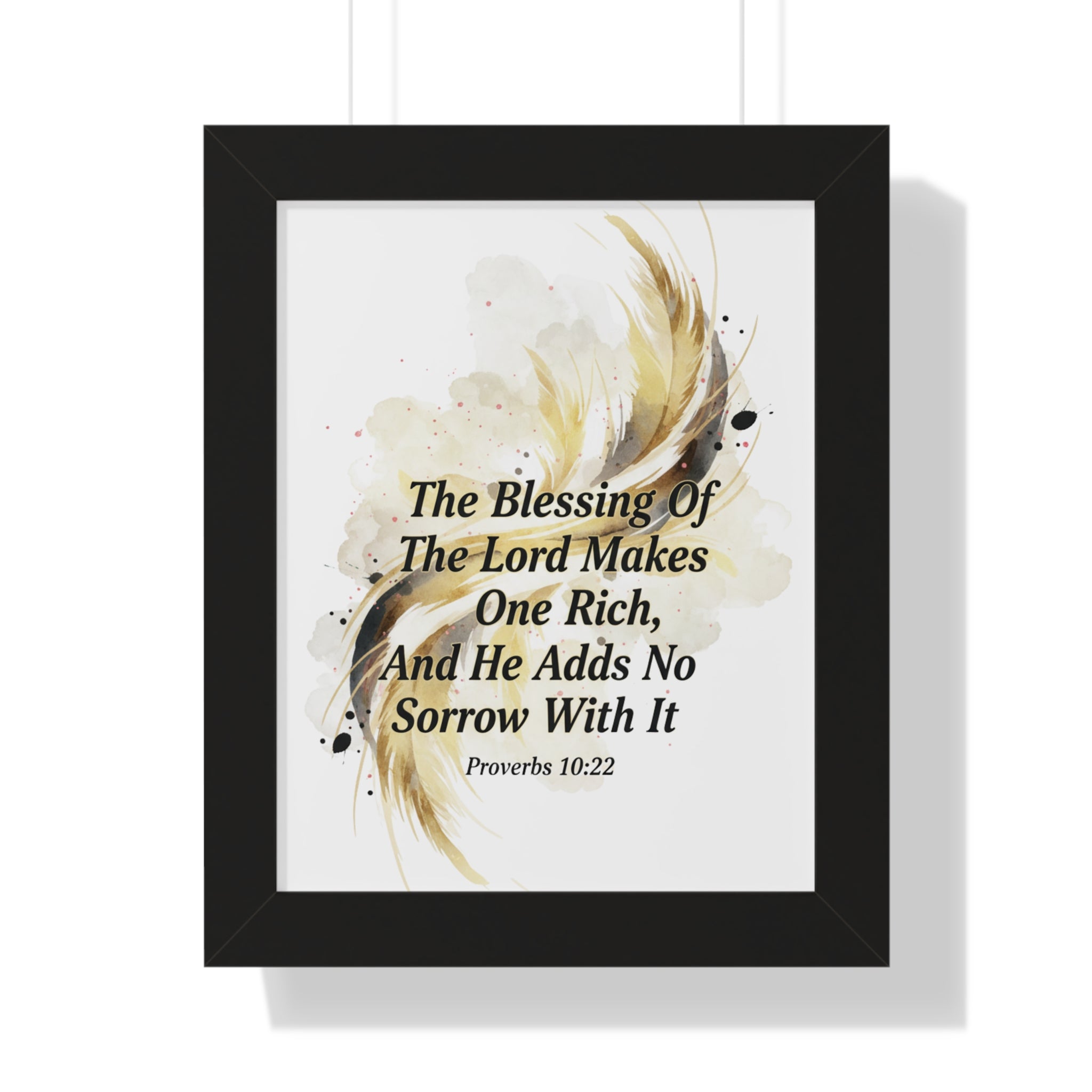 Blessing of the Lord Wall Art