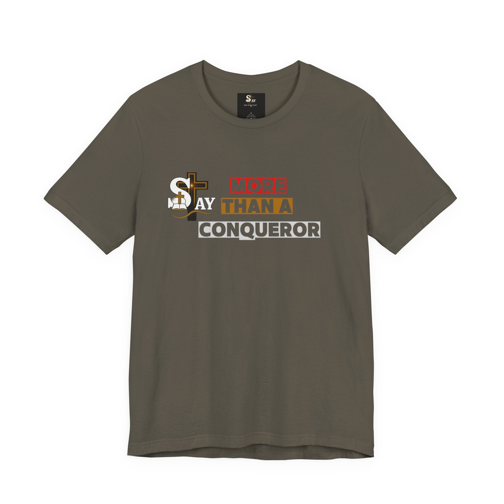 More Than a Conqueror Short Sleeve T-Shirt