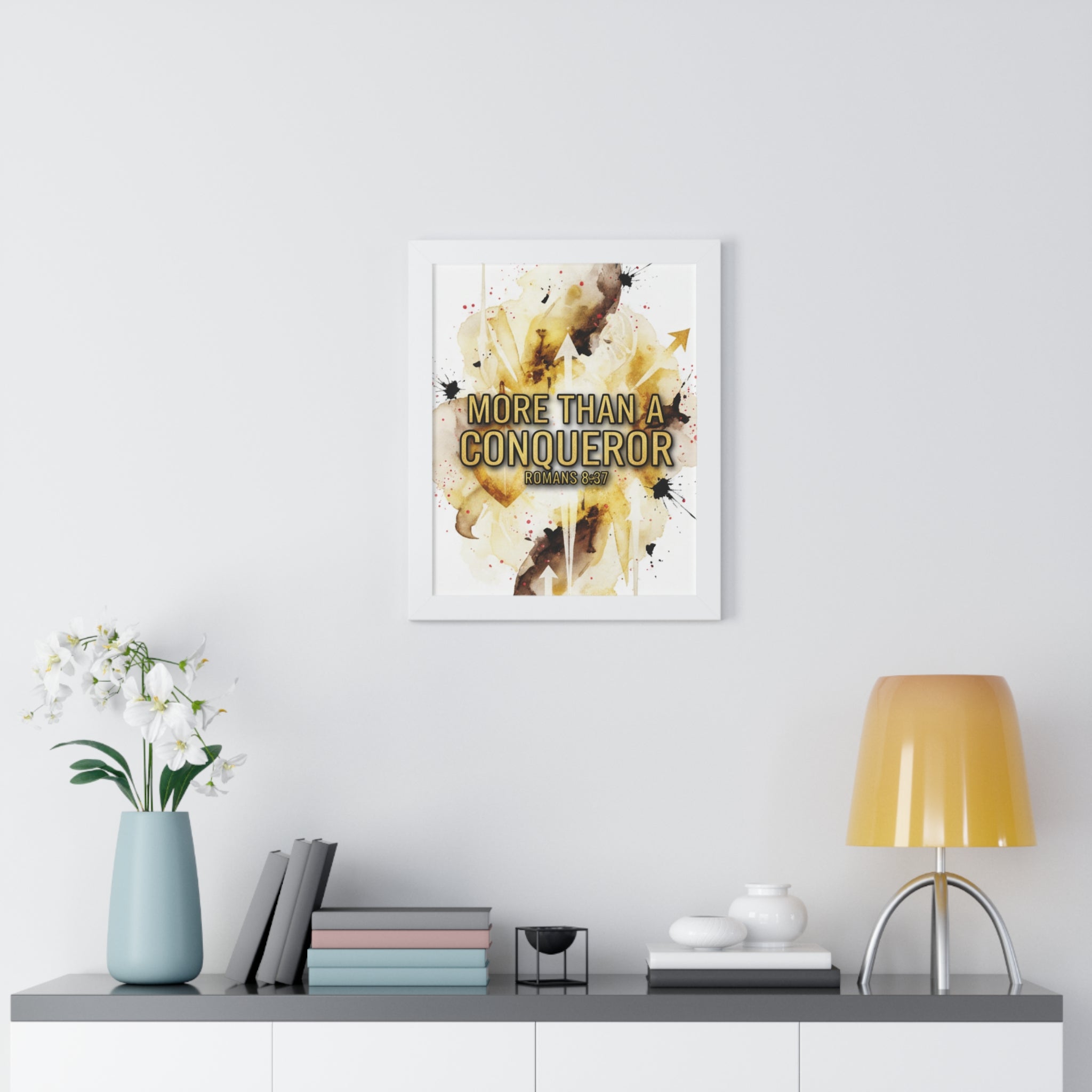 More Than a Conqueror Wall Art