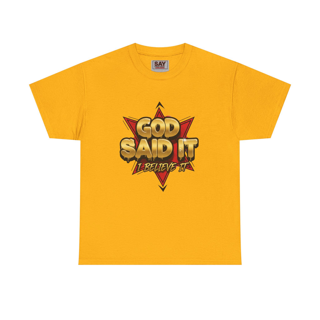 God Said It Short Sleeve Tee