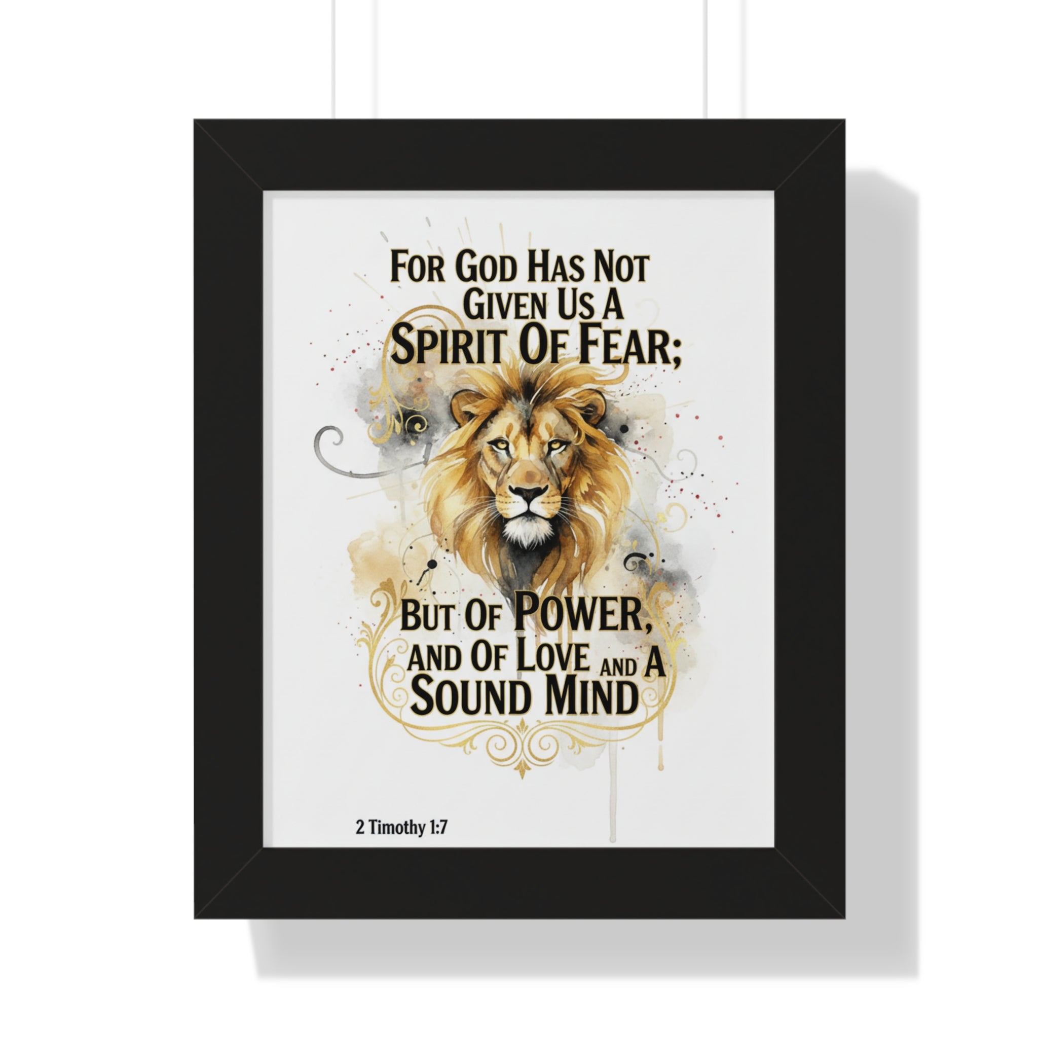 No Spirit of Fear Wall Art