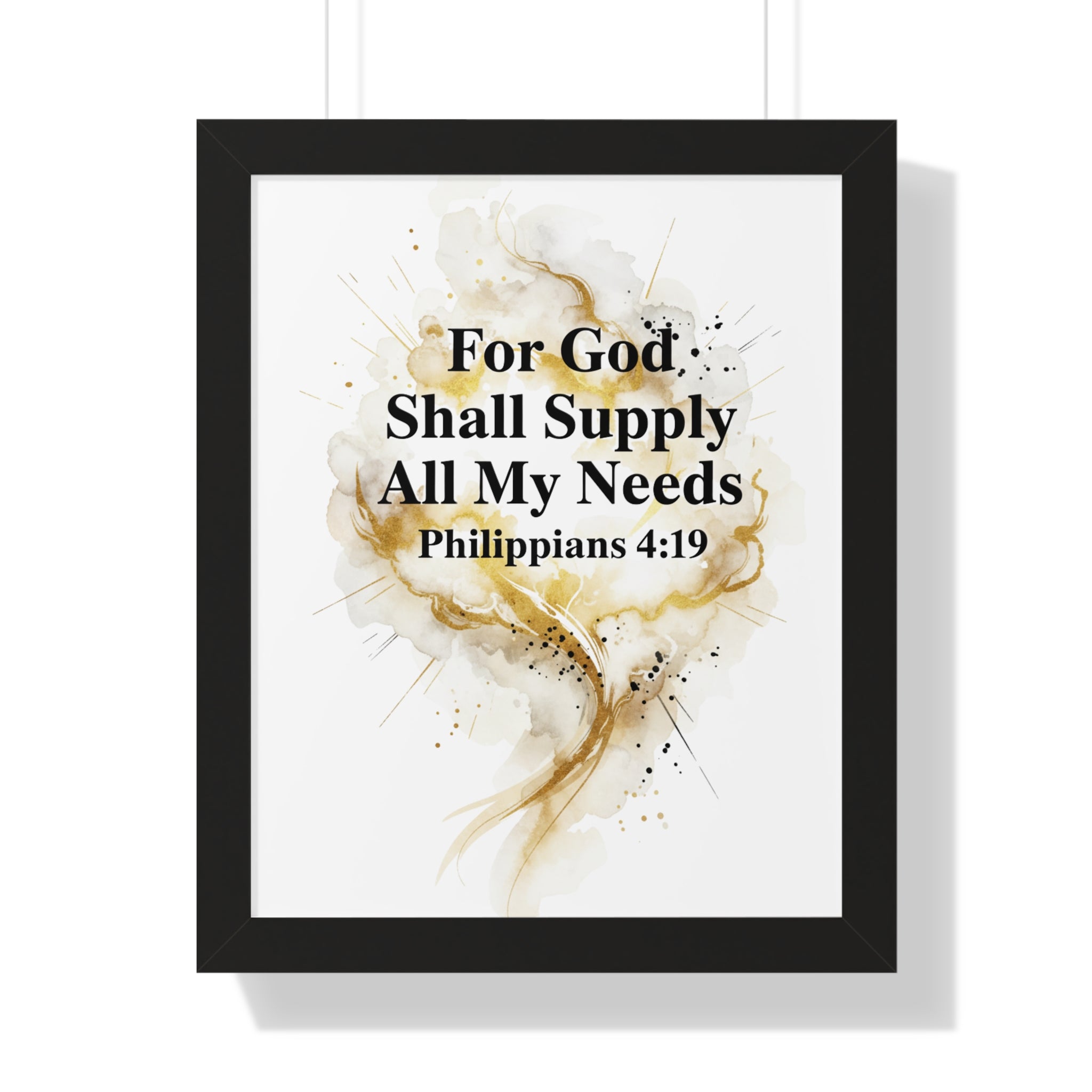 God Shall Supply....Wall Art