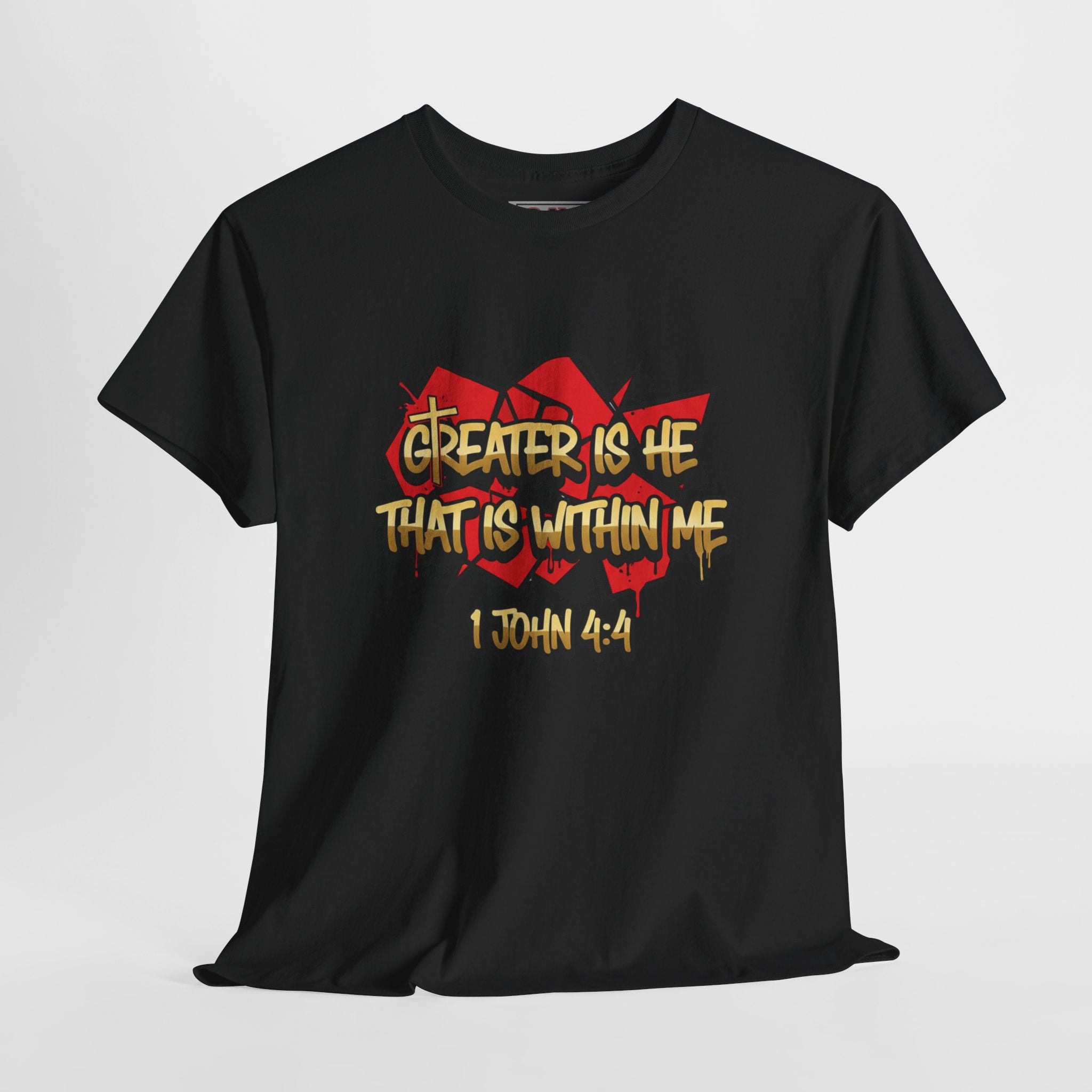 Greater Is...Short Sleeve T-Shirt