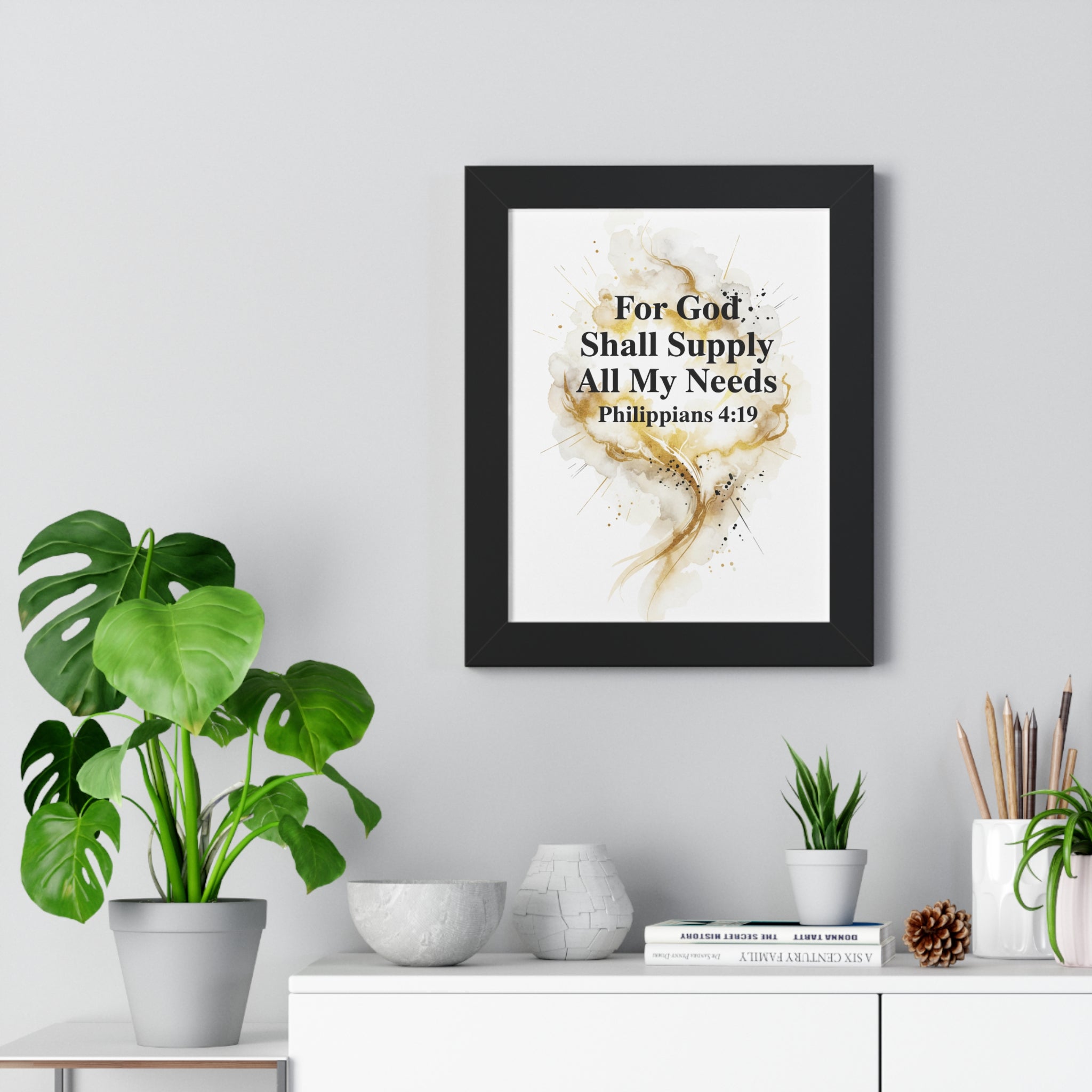 God Shall Supply....Wall Art