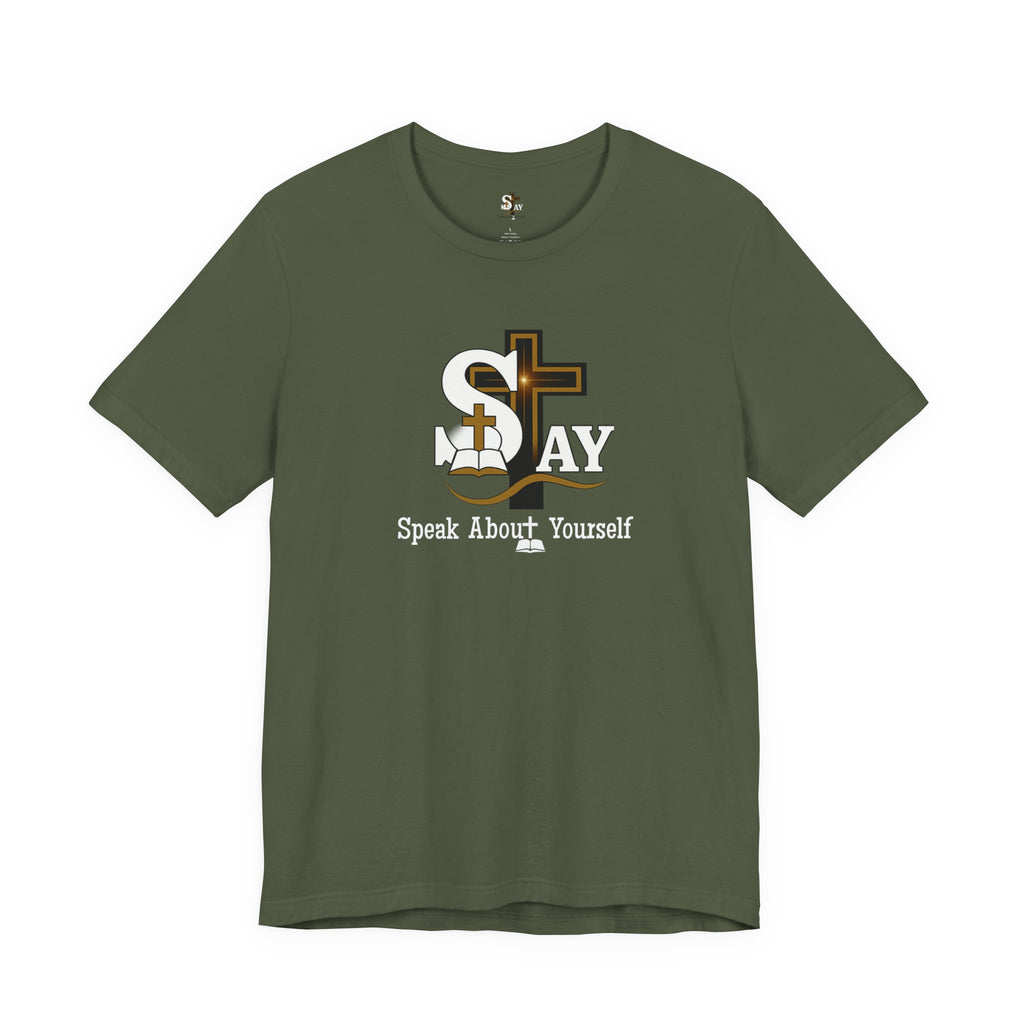 SAY Cross Logo Short Sleeve Tee