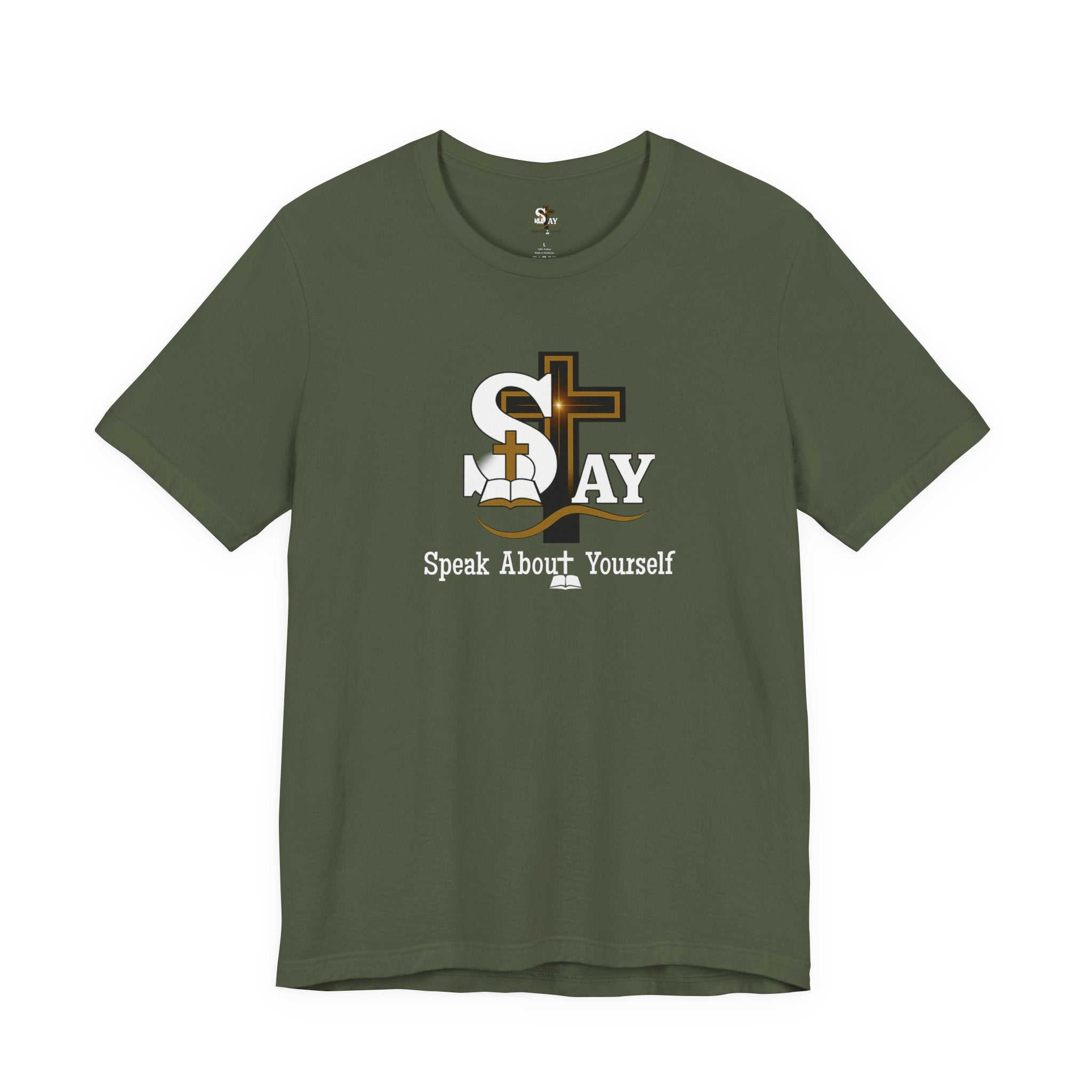 SAY Cross Logo Short Sleeve Tee