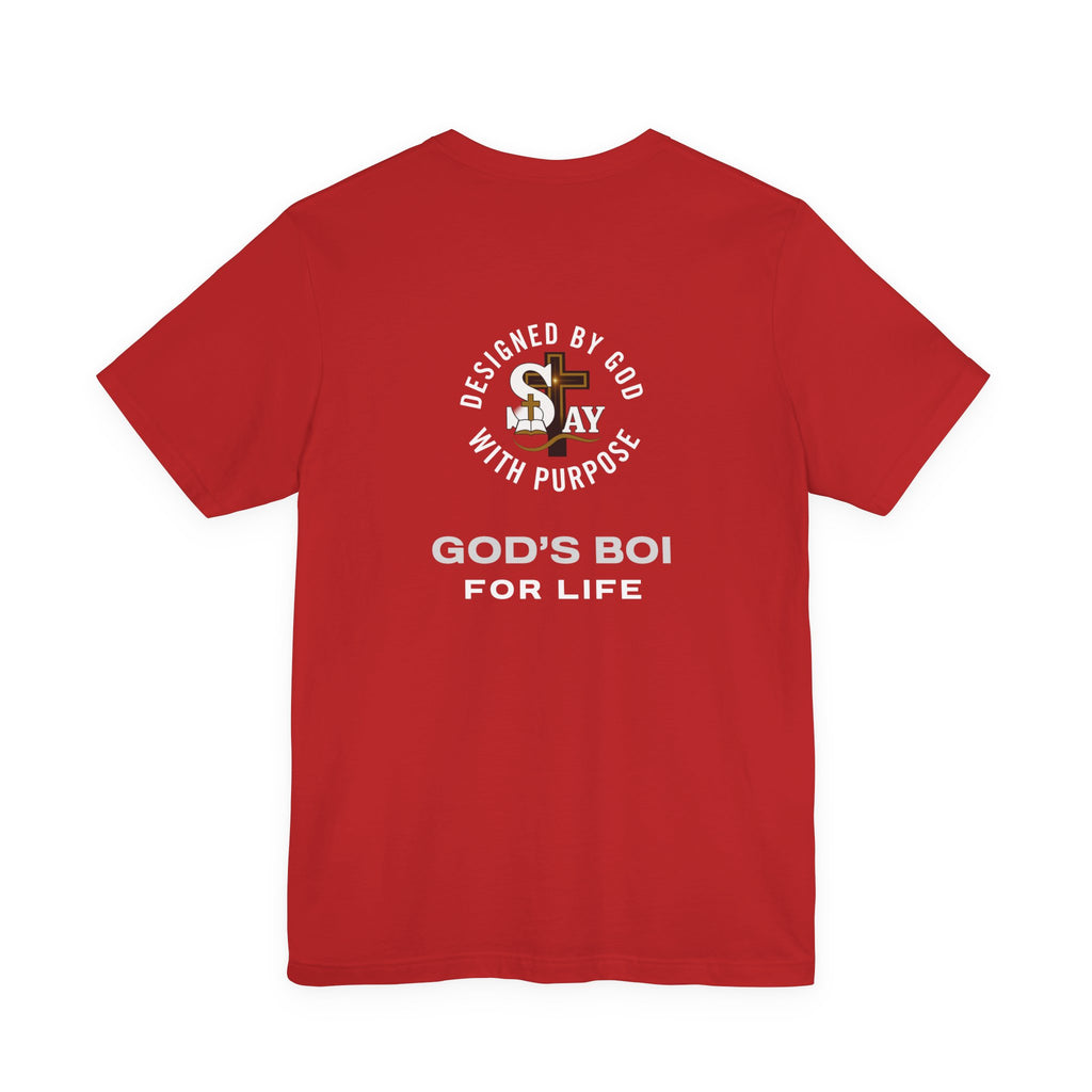 God's Boi For Life Short Sleeve Tee