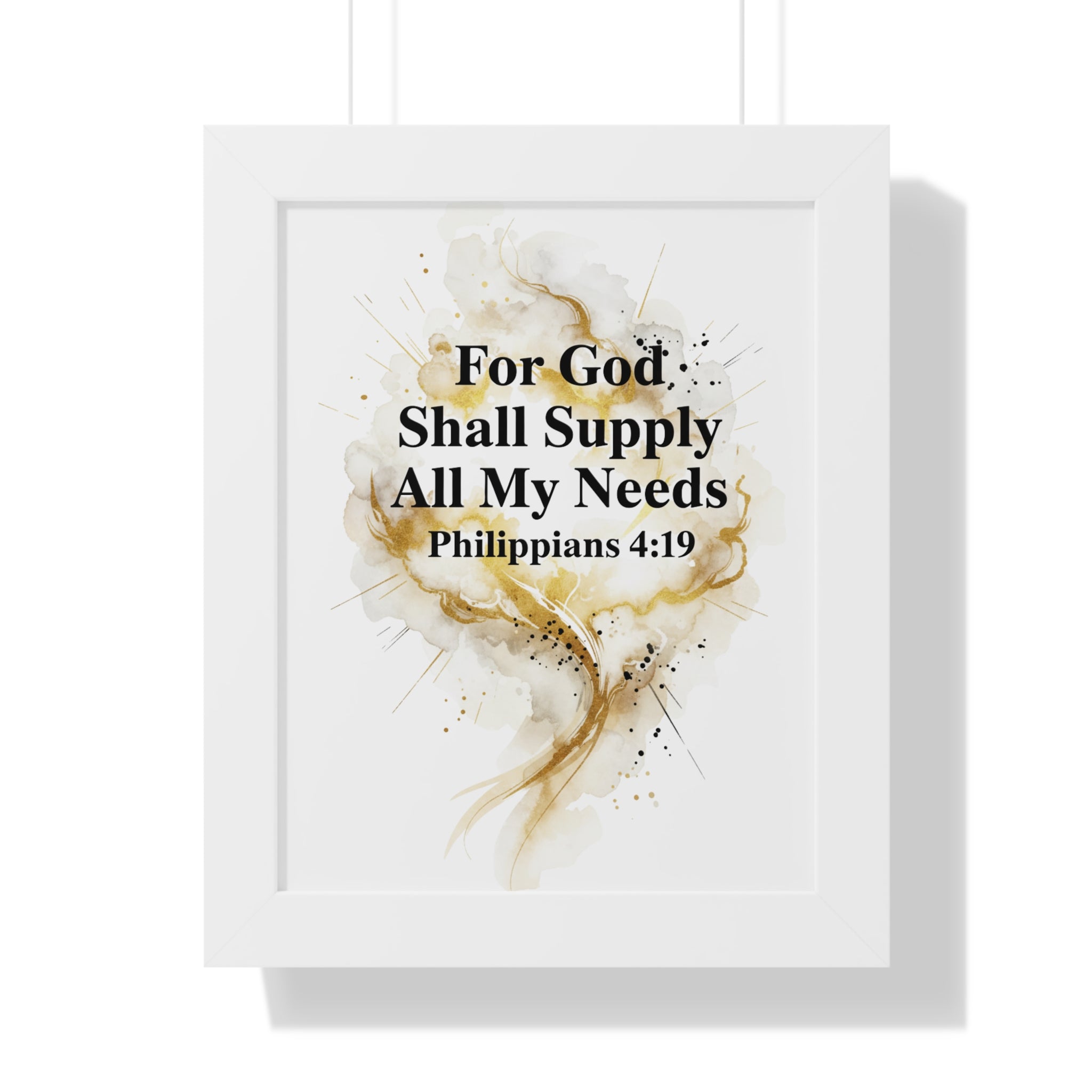 God Shall Supply....Wall Art