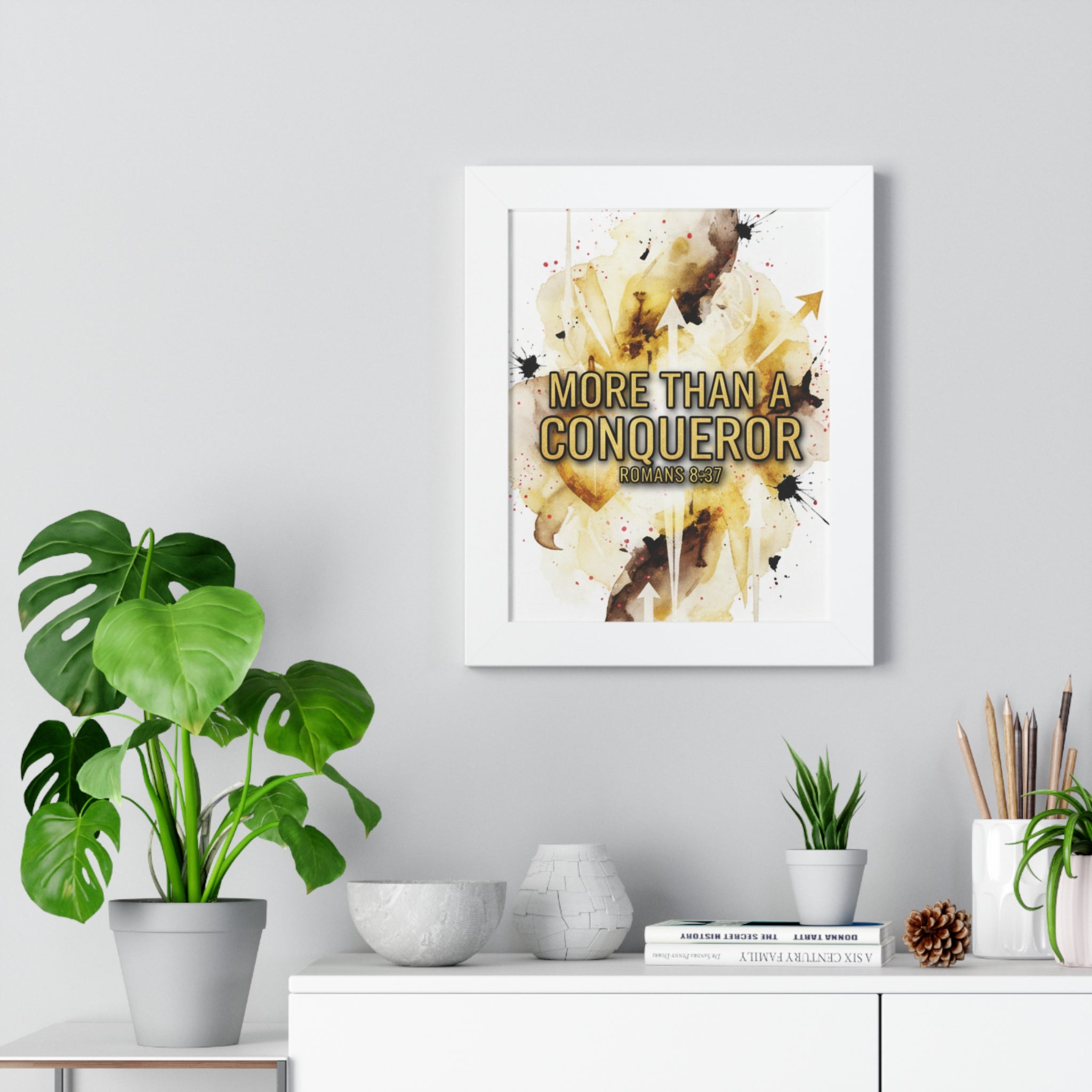 More Than a Conqueror Wall Art