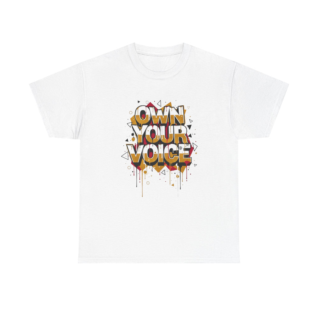 Own Your Voice Graffiti Tee