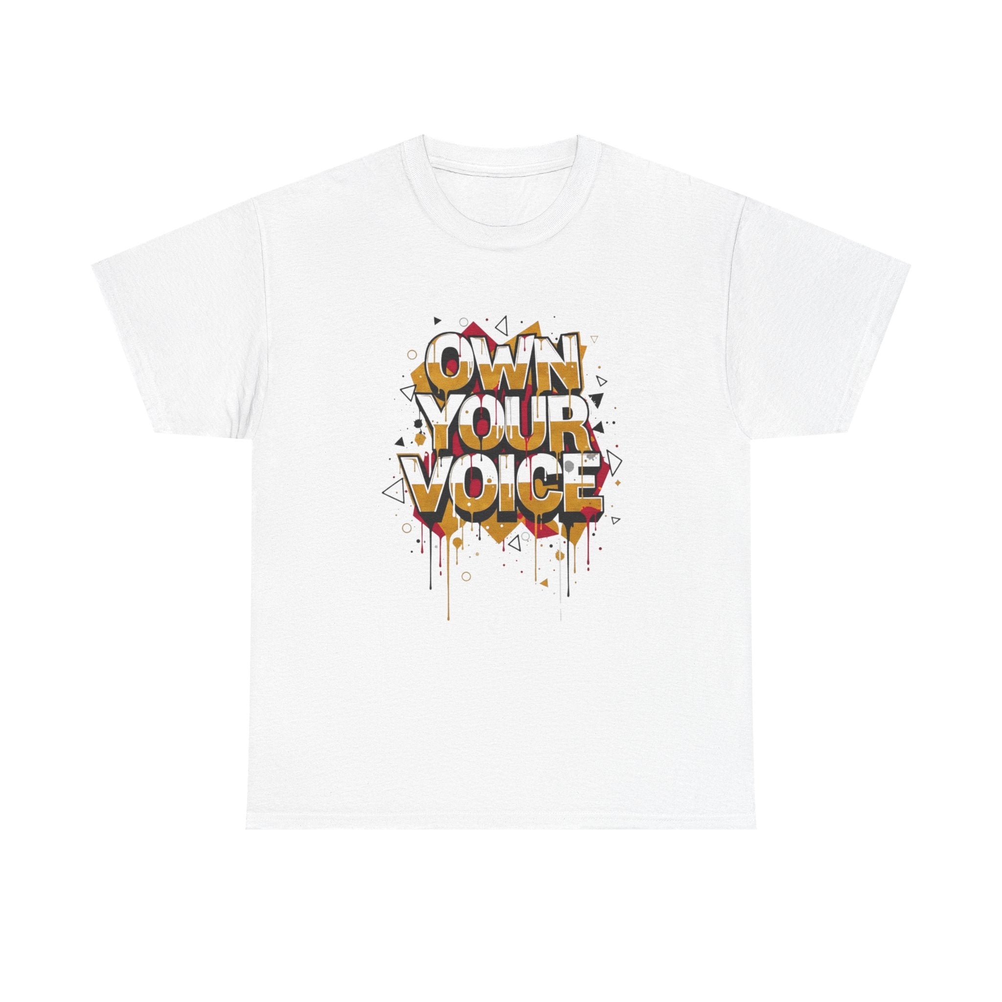 Own Your Voice Graffiti Tee
