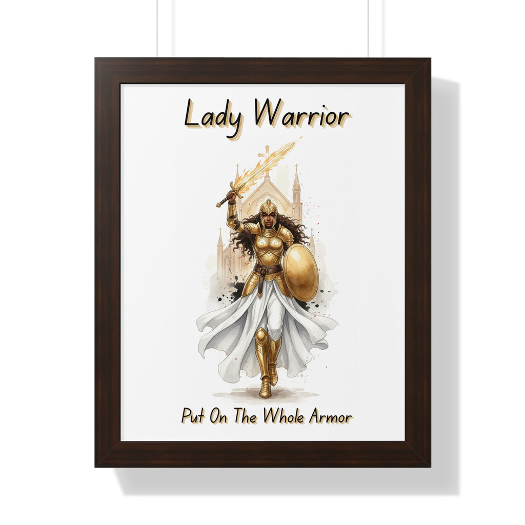 Lady Warrior Wall Art